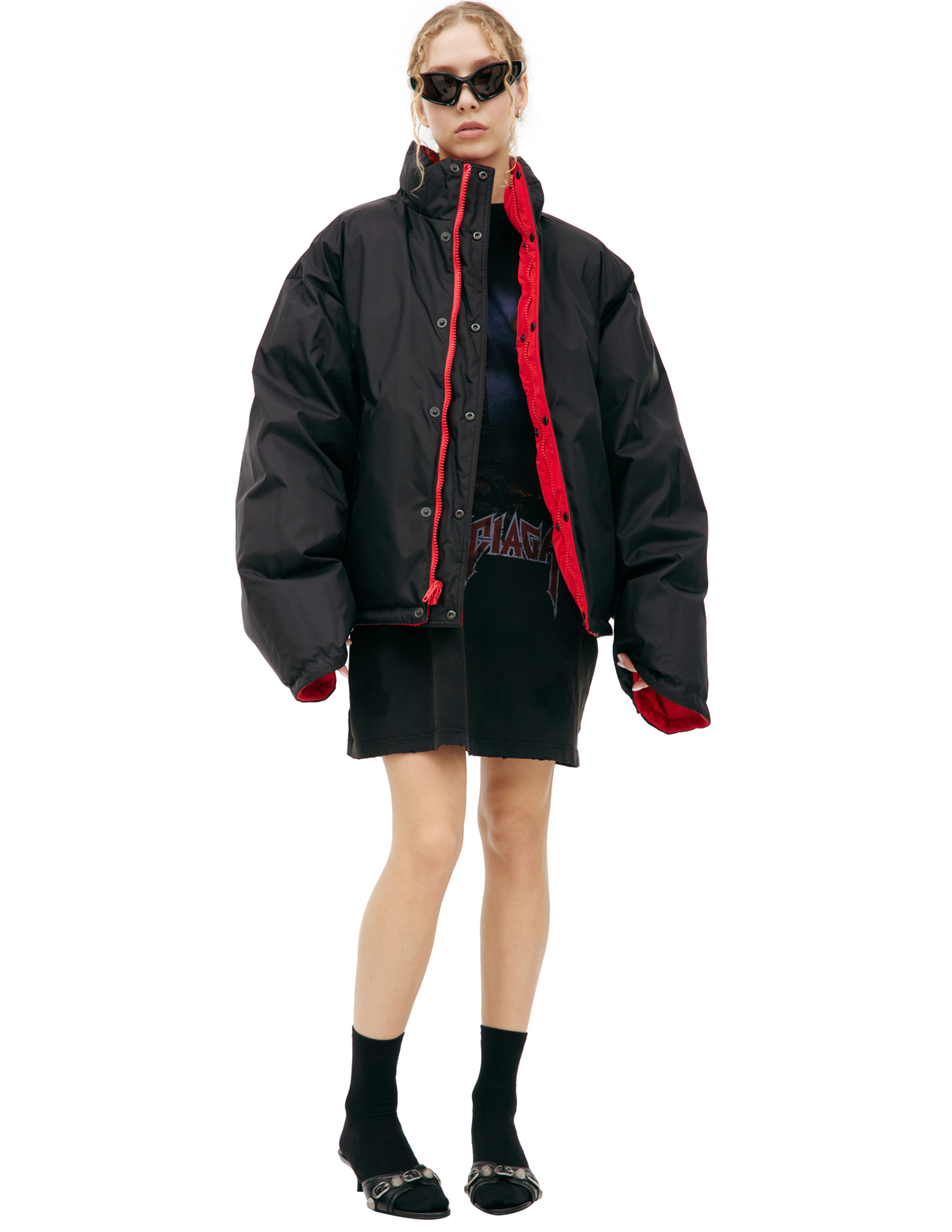 Balenciaga Two-way down jacket with zipper