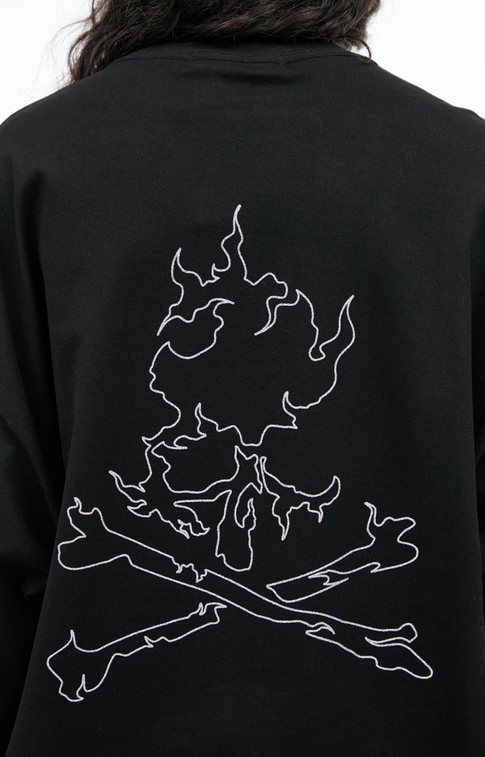 Mastermind WORLD Black logo longsleeve