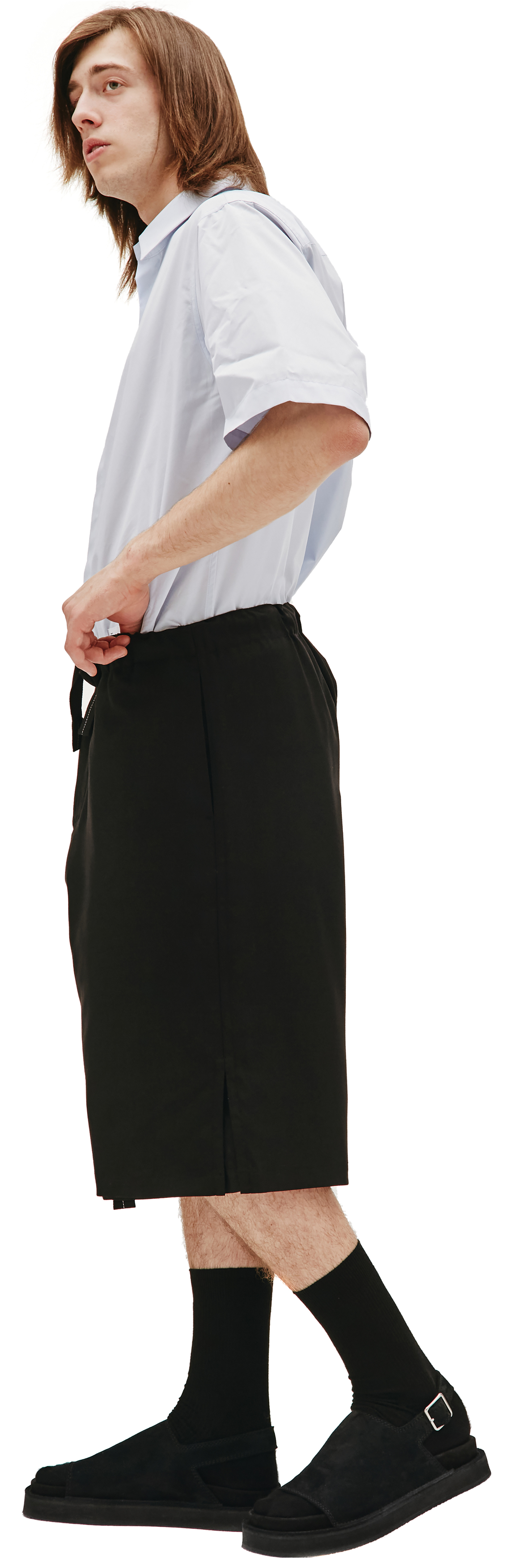 OAMC Wide Wool Shorts