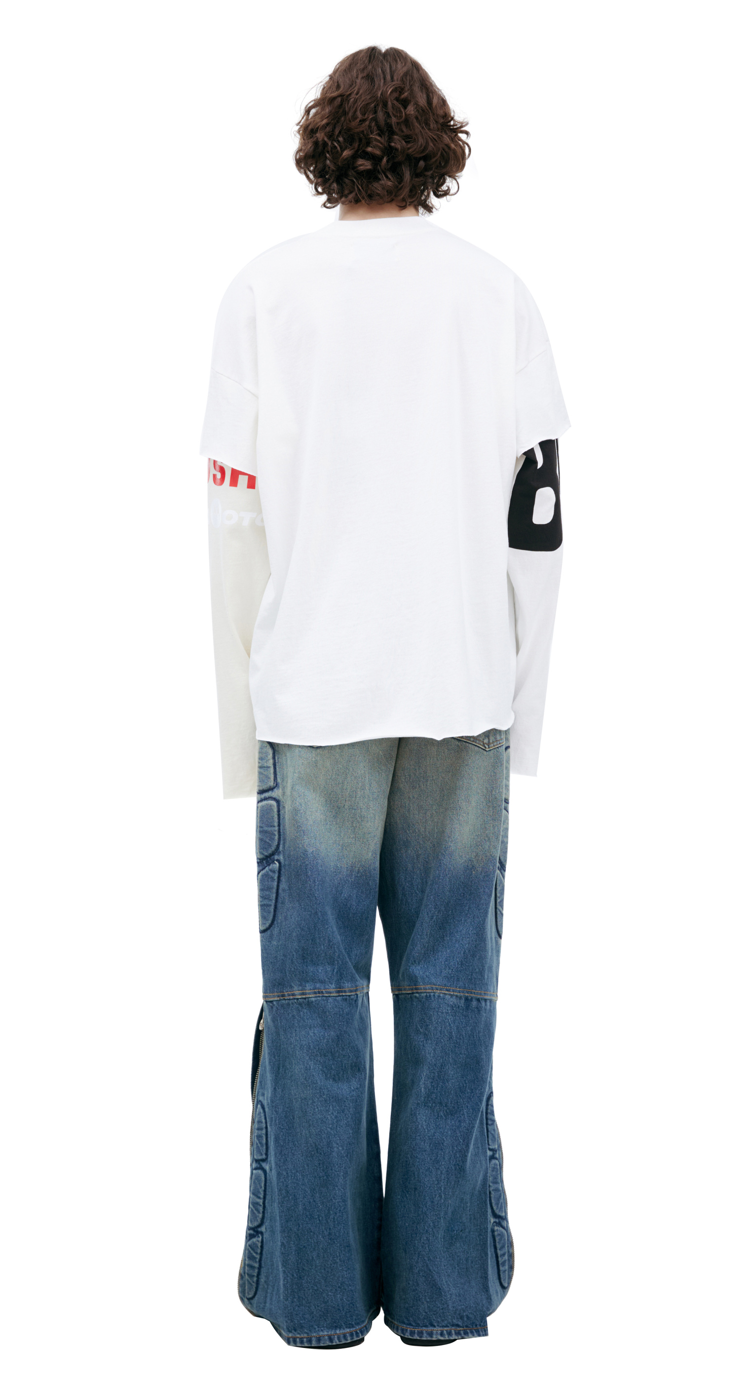 Satoshi Nakamoto Longsleeve with sewn-in sleeves