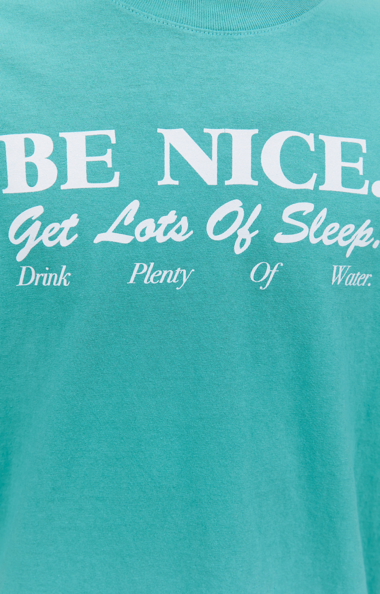 SPORTY & RICH \'Be Nice\' printed t-shirt