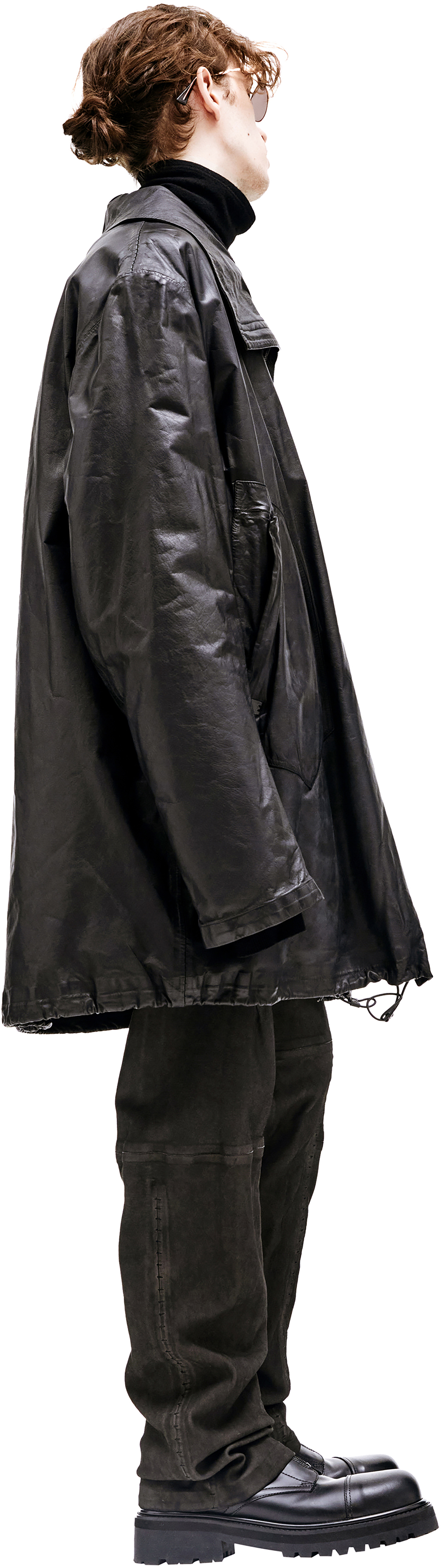 Isaac Sellam Reflective Leather Detorne Jacket