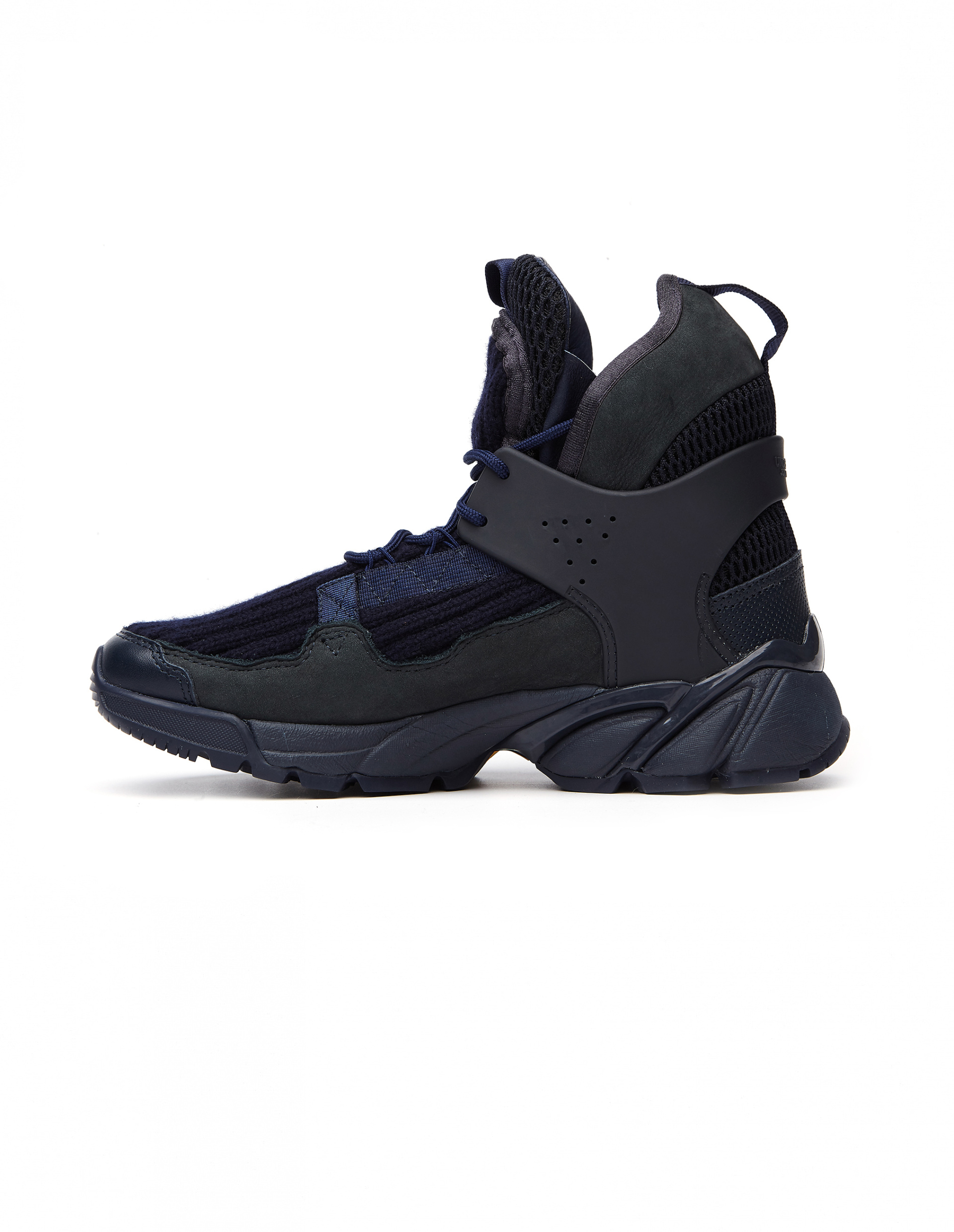 Undercover Blue Vibram Sole High Top Sneakers