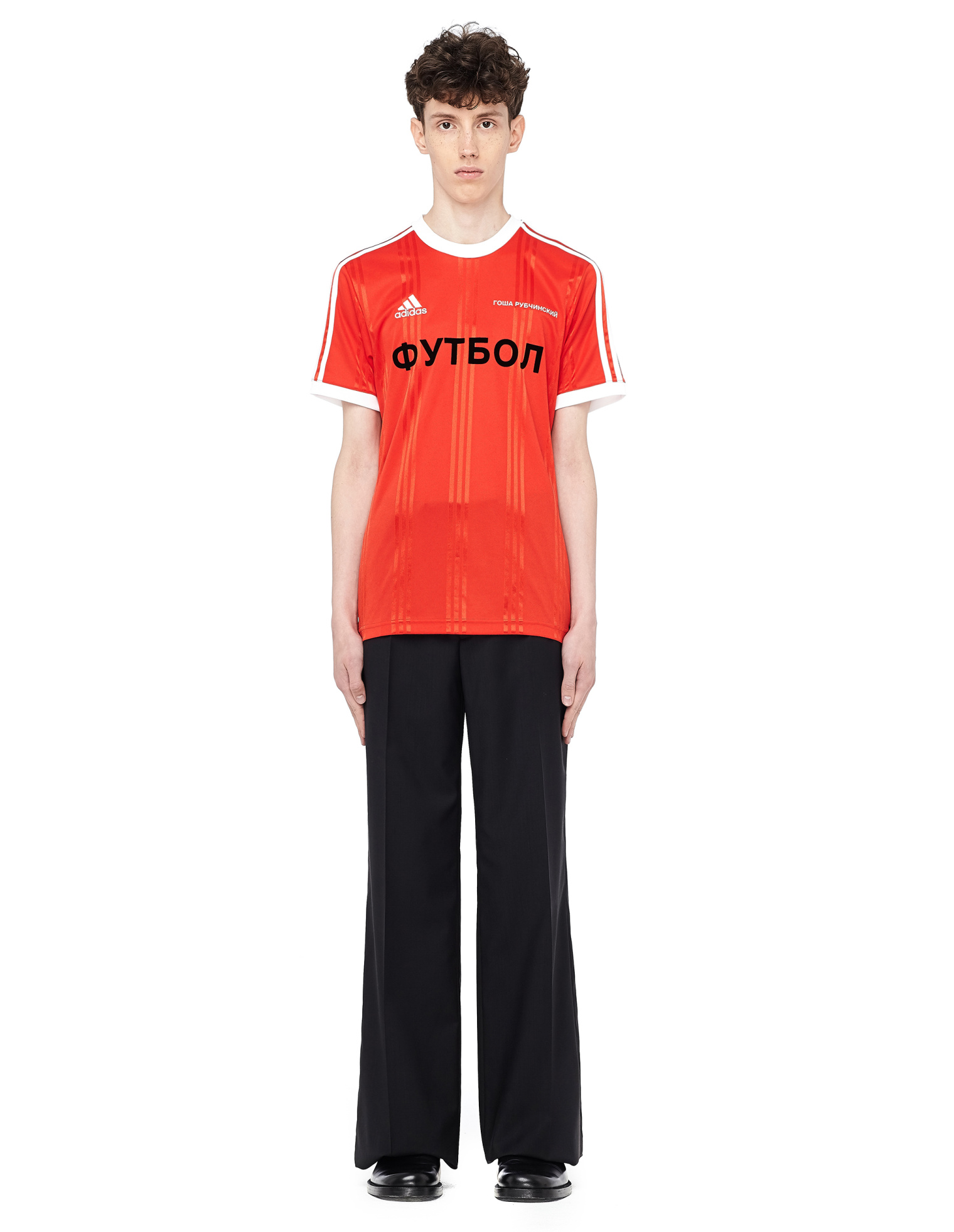 Gosha Rubchinskiy Футболка adidas Football с принтом