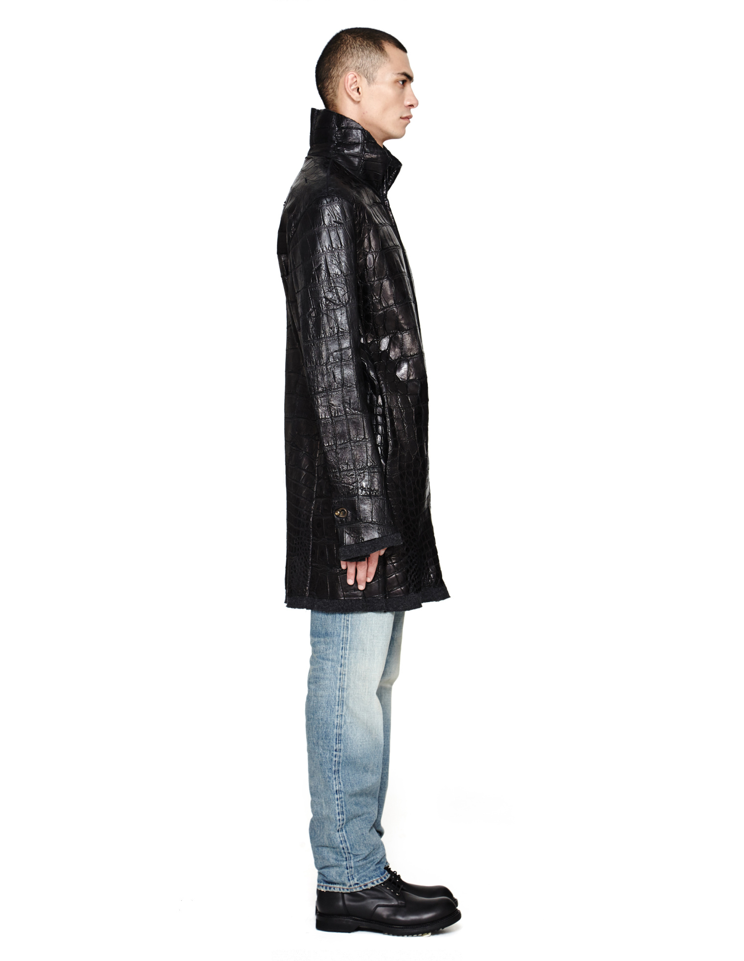 Isaac Sellam Crocodile leather jacket