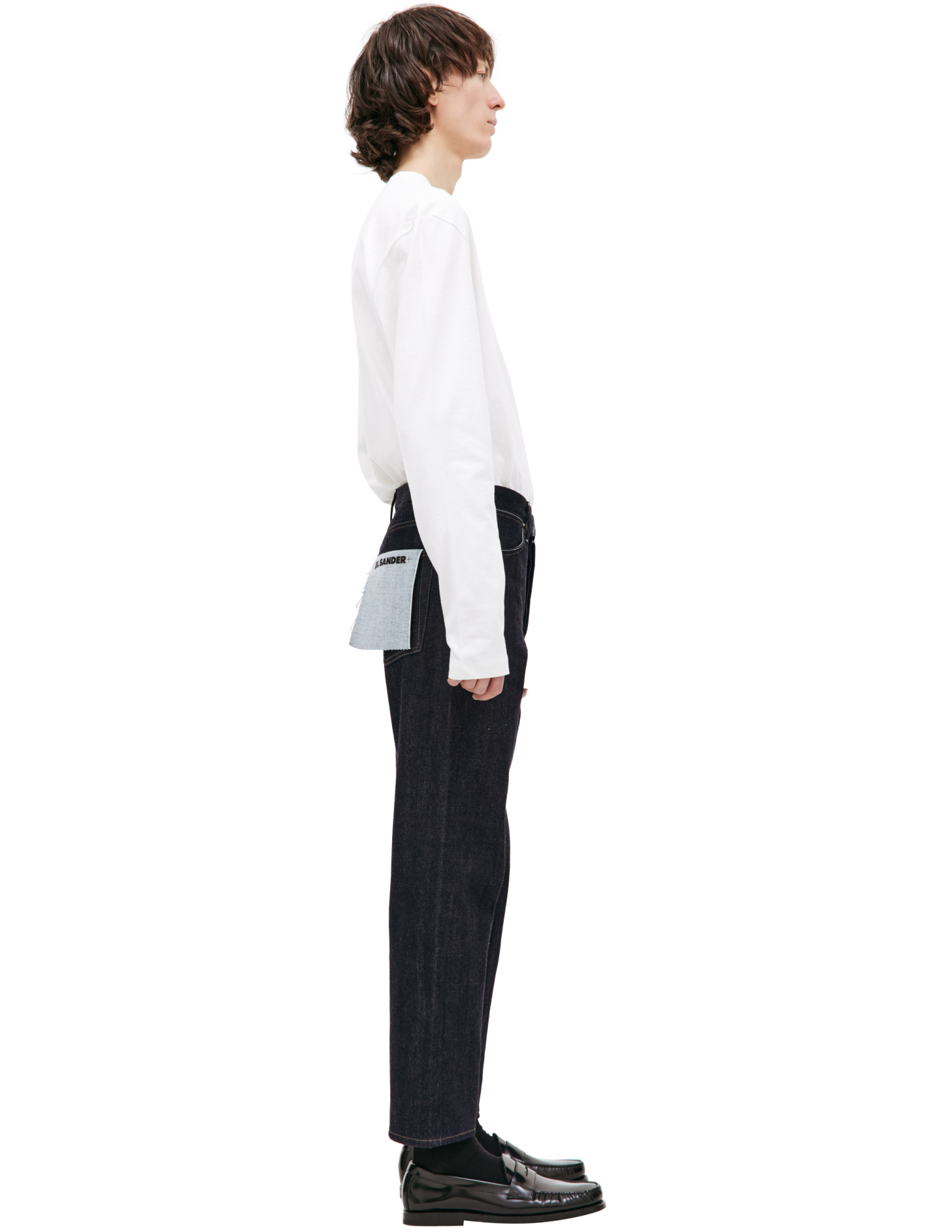 Jil Sander Navy blue straight jeans