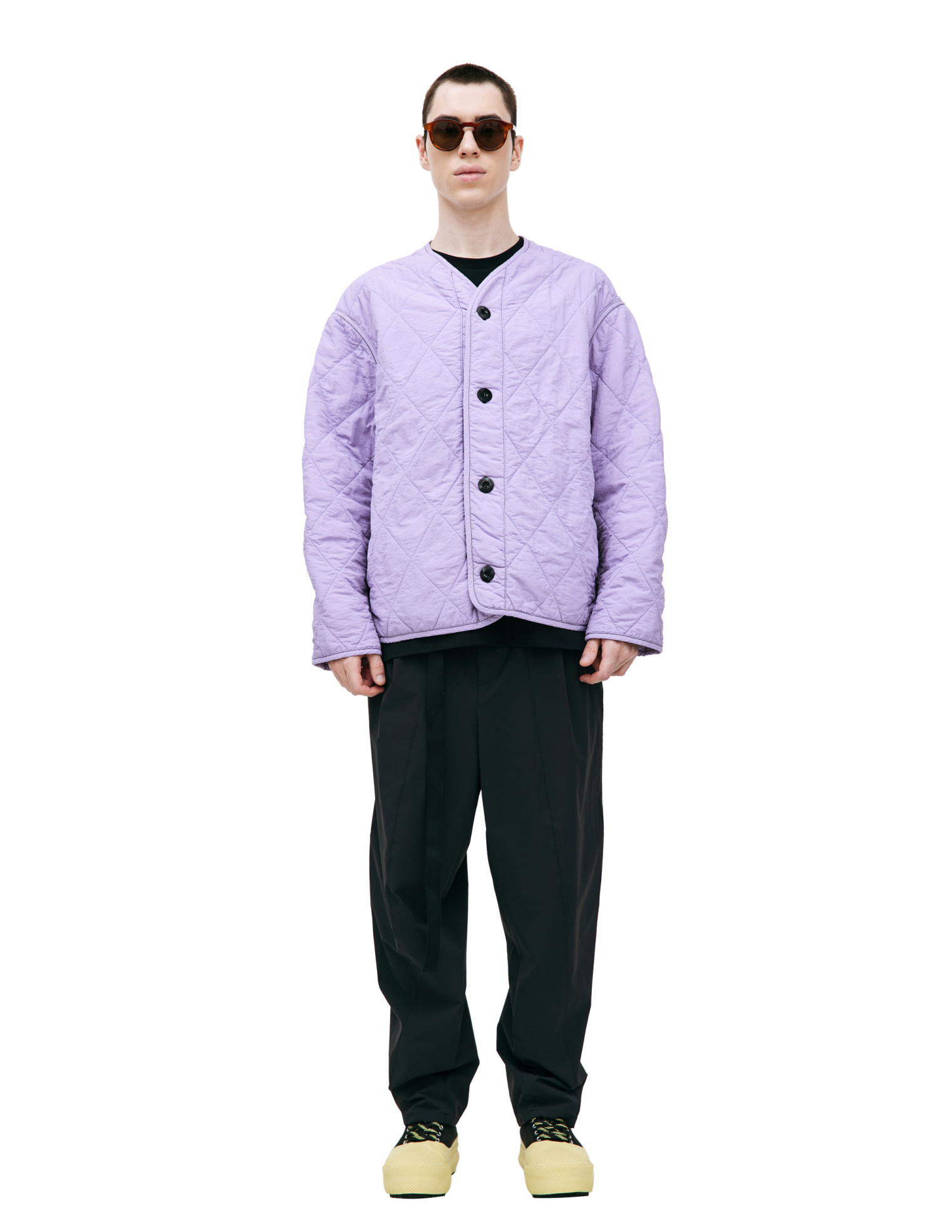 OAMC Combat quilted jacket