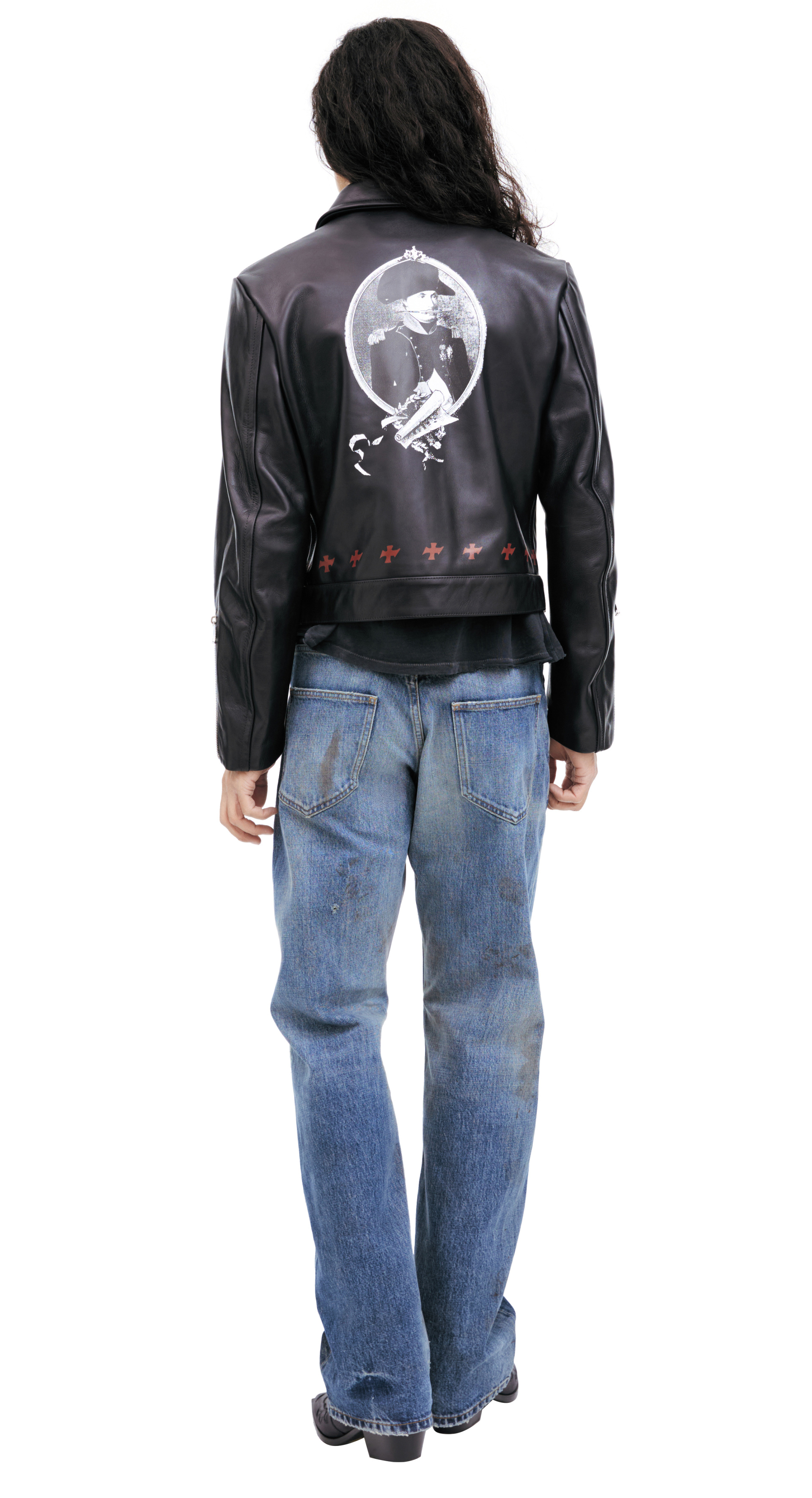 Enfants Riches Déprimés Leather Jacket