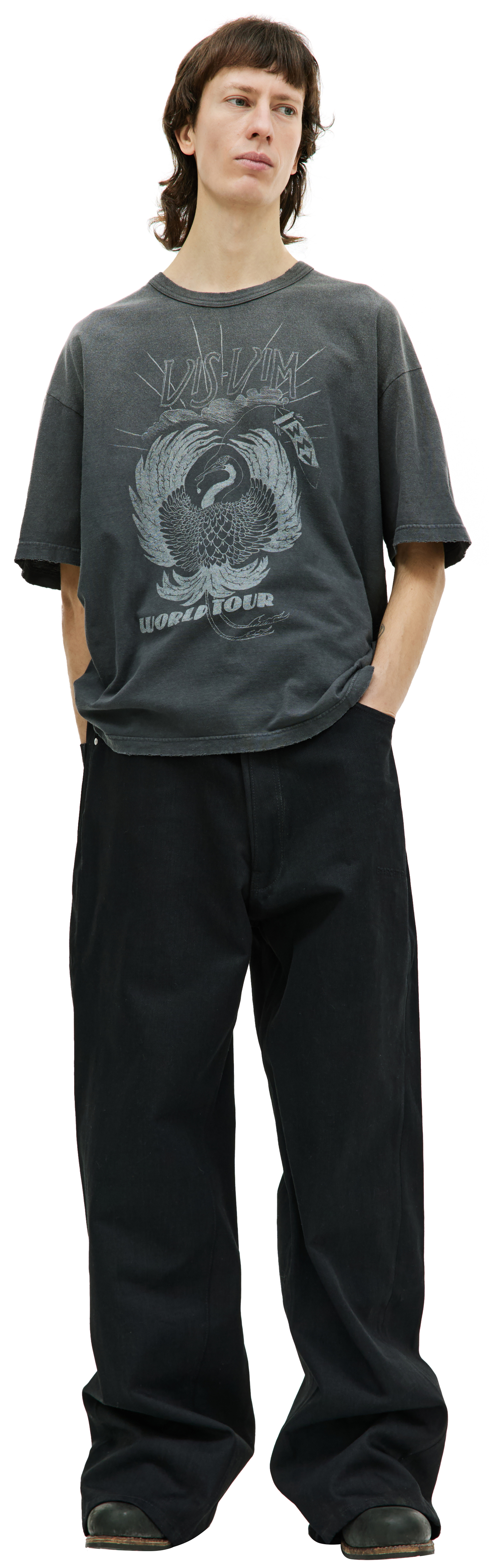 visvim World Tour сotton t-shirt