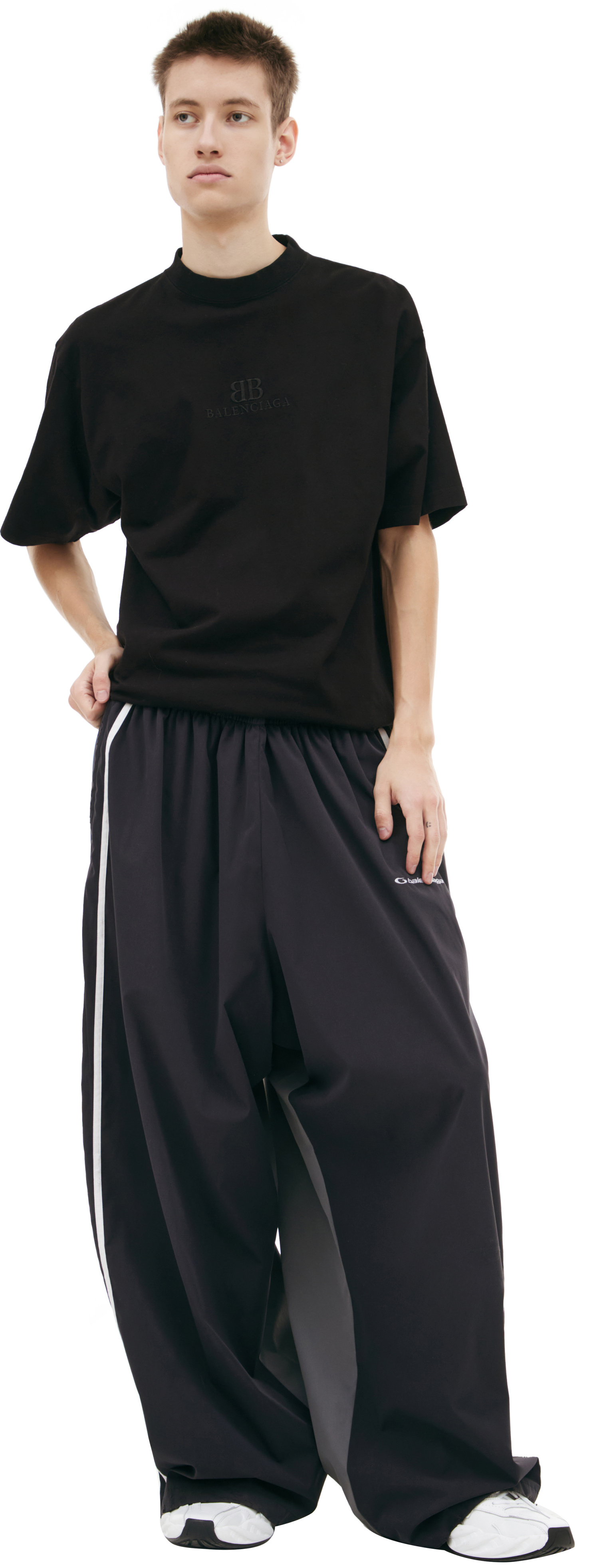 Balenciaga Combination logo trousers
