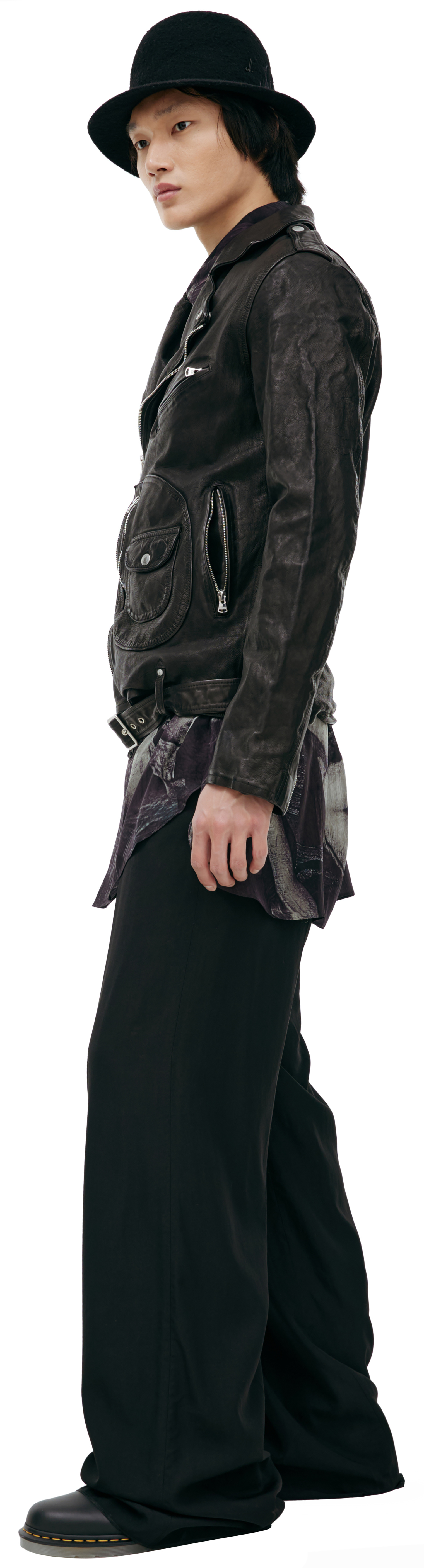 Yohji Yamamoto X BACKLASH Leather Jacket