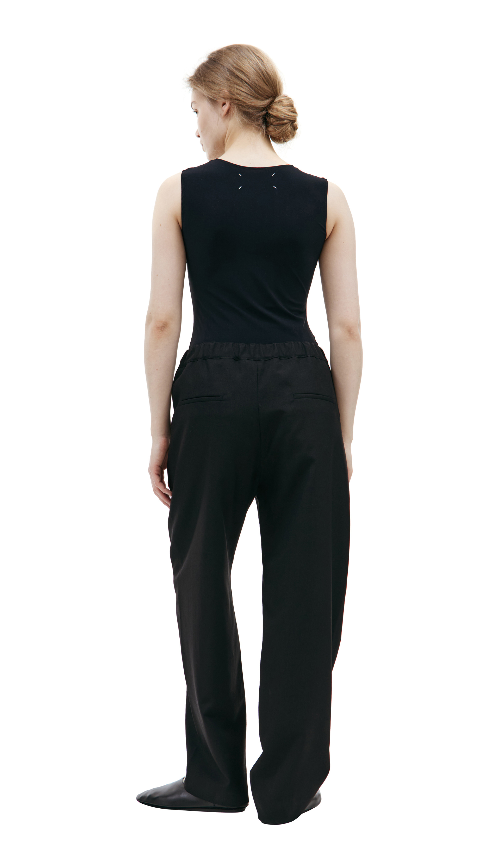 Marni Black straight trousers