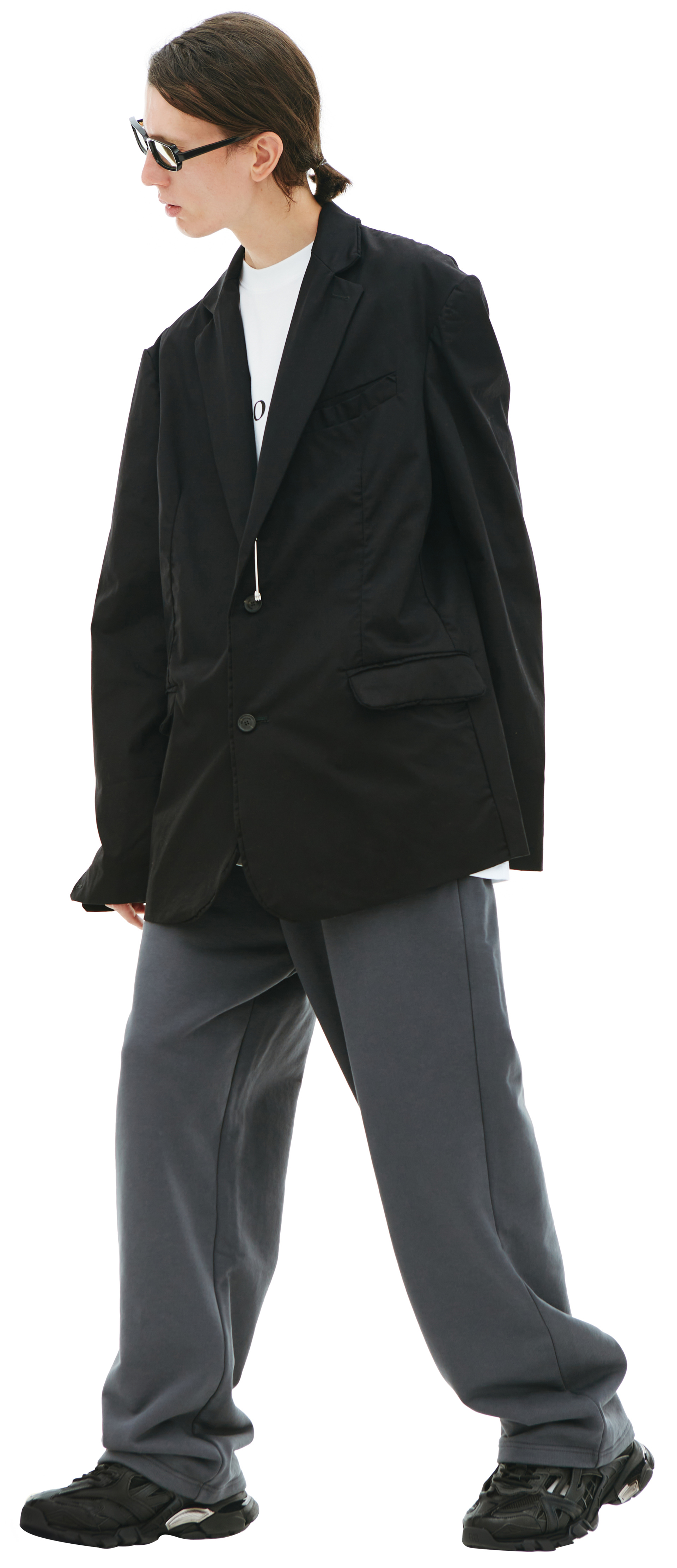 Balenciaga Black oversized blazer