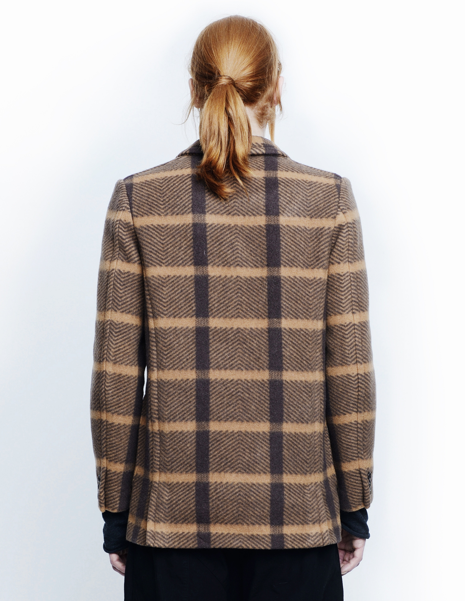 Comme des Garcons Homme plus Куртка в клетку