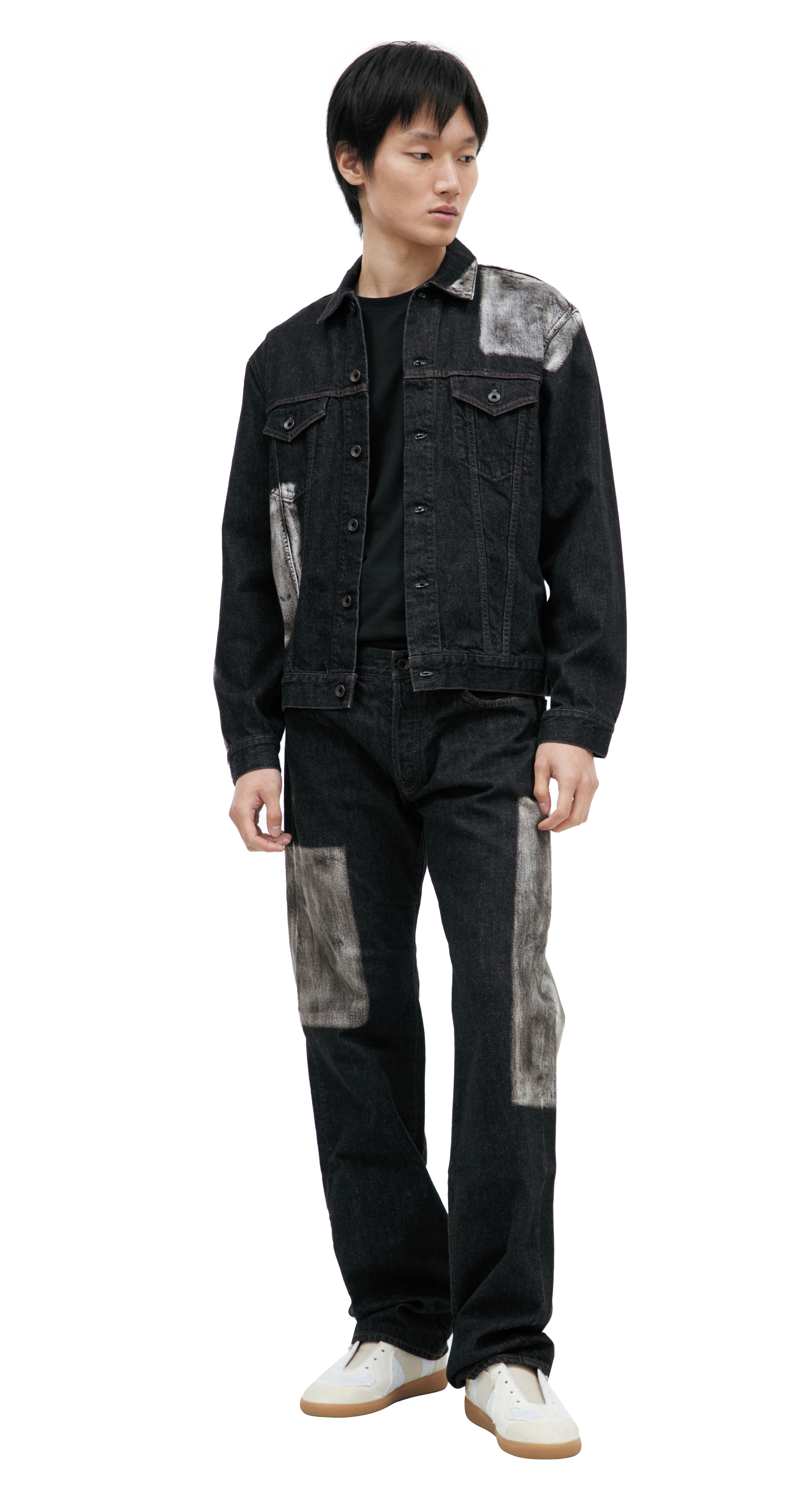 Yohji Yamamoto Printed denim jacket