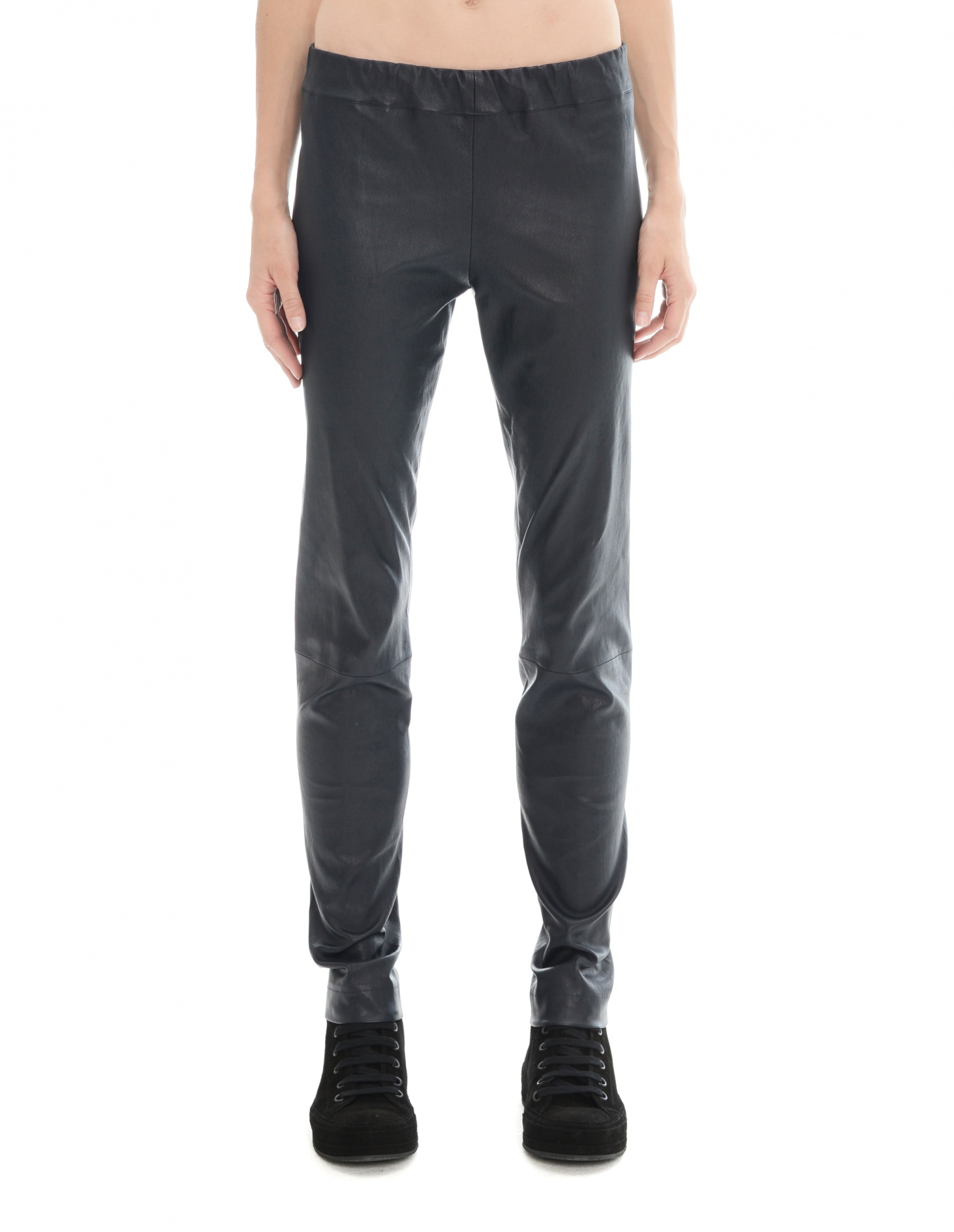 The Row Leather leggings