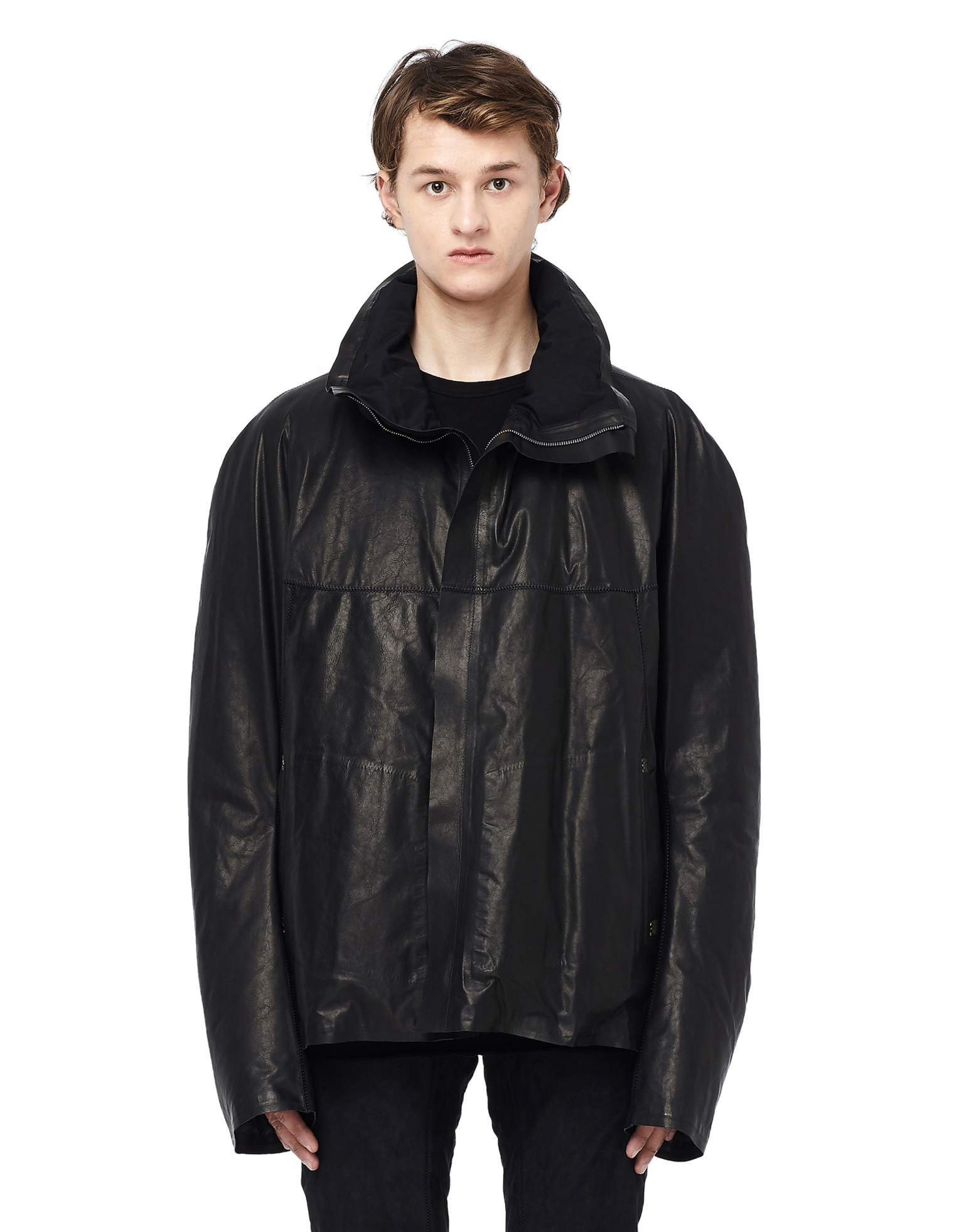Isaac Sellam Padded Leather Jacket