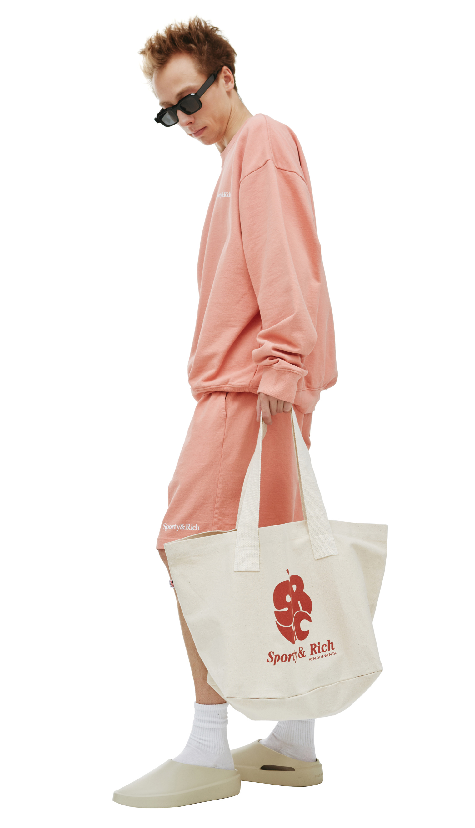 SPORTY & RICH Apple tote