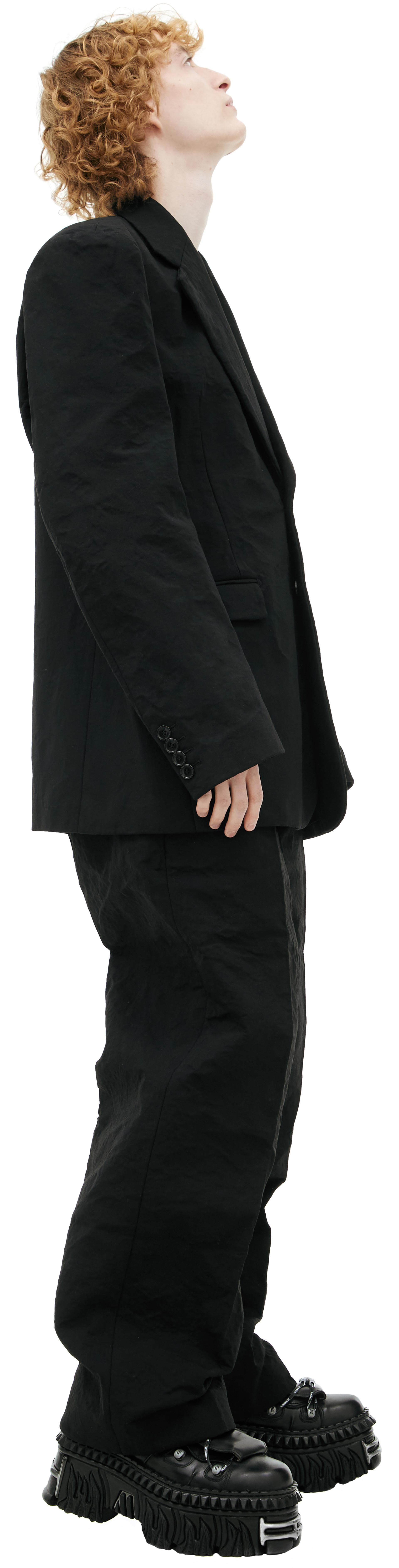 VETEMENTS Jacket with crumpled effect