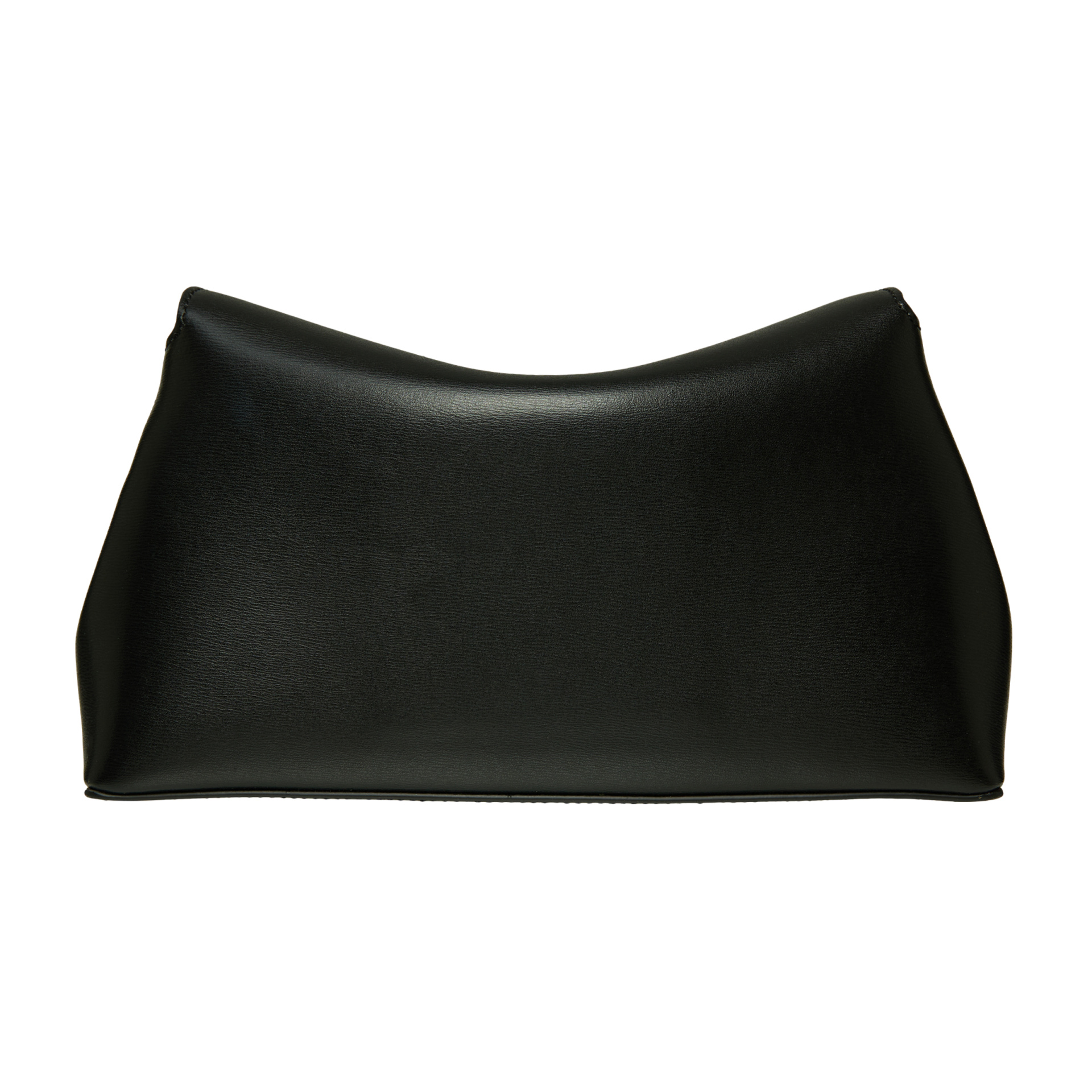 TOTEME Black TOTEME clutch with a gold-tone clasp