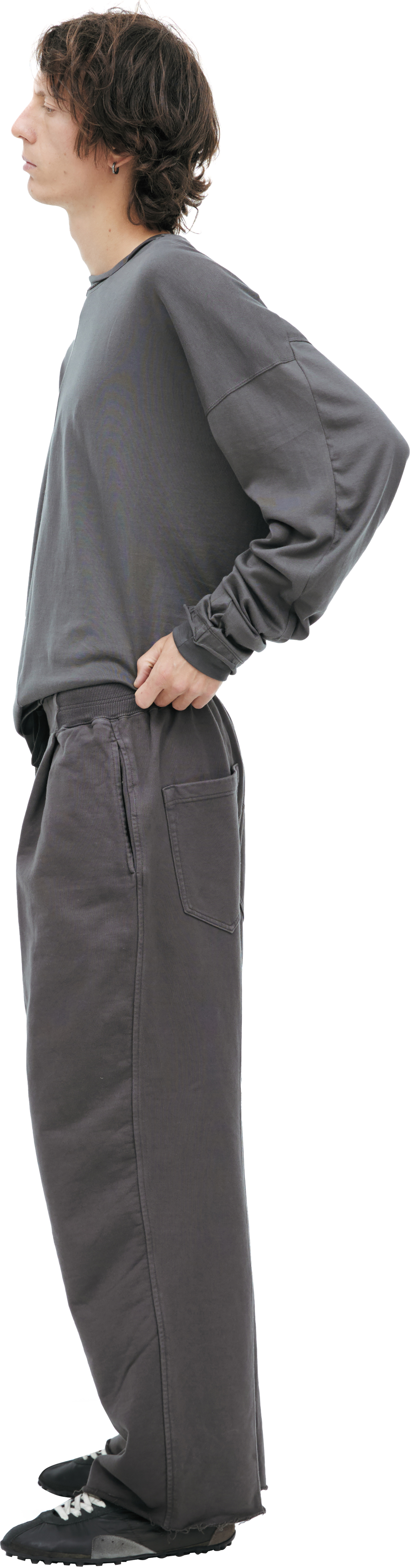 The Viridi-Anne Wide drawstring sweatpants