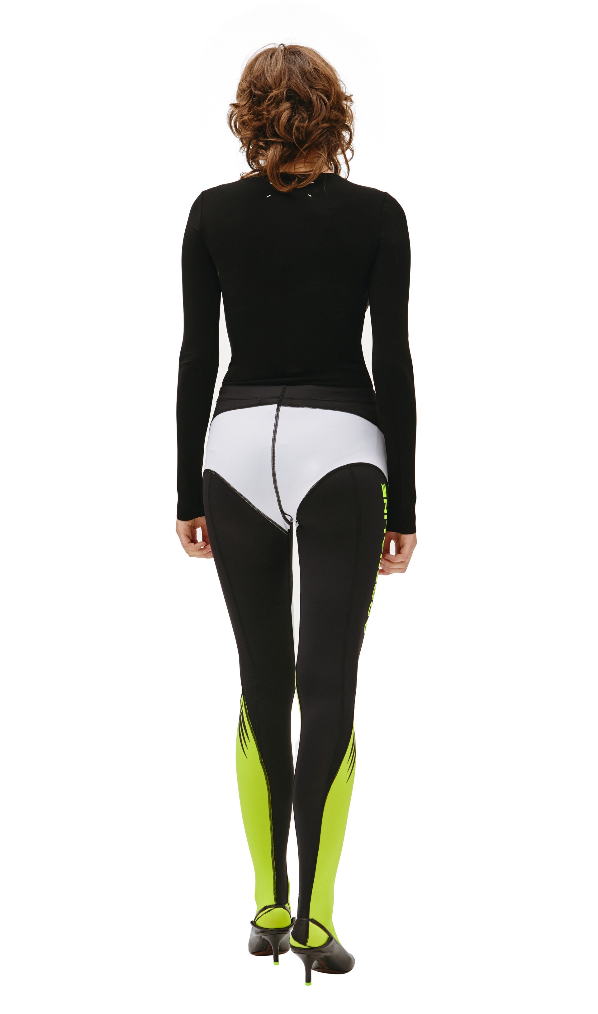 VETEMENTS MOTO LOGO LEGGINGS