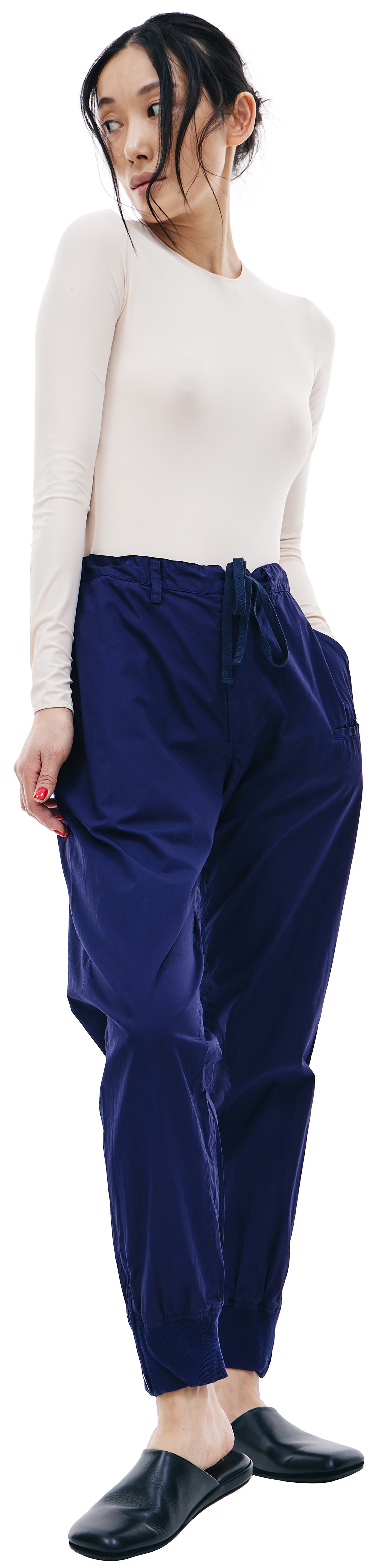 Y\'s Navy Blue Cotton Trousers