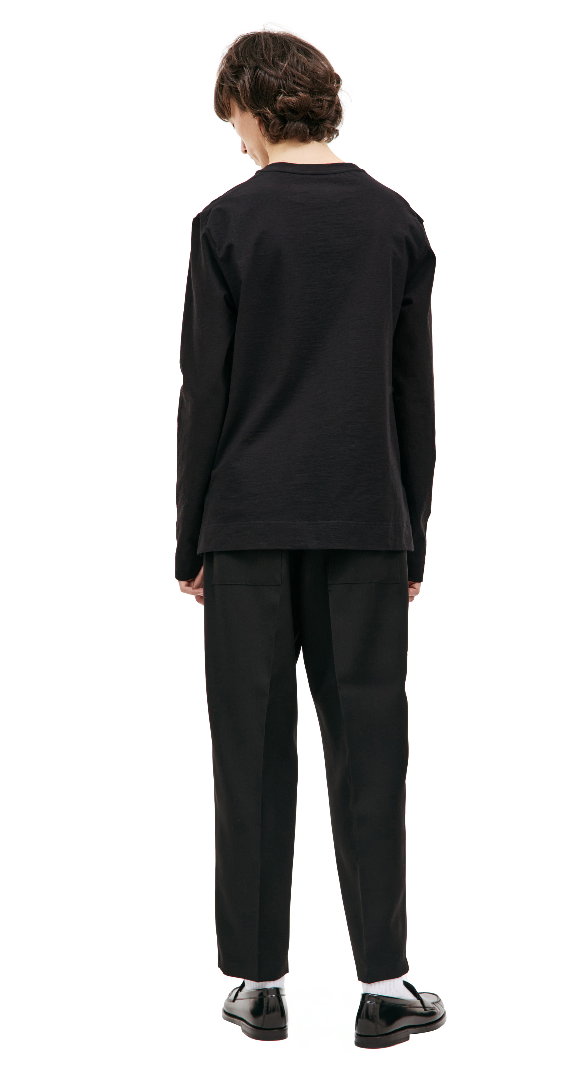 Jil Sander Black cotton longsleeve
