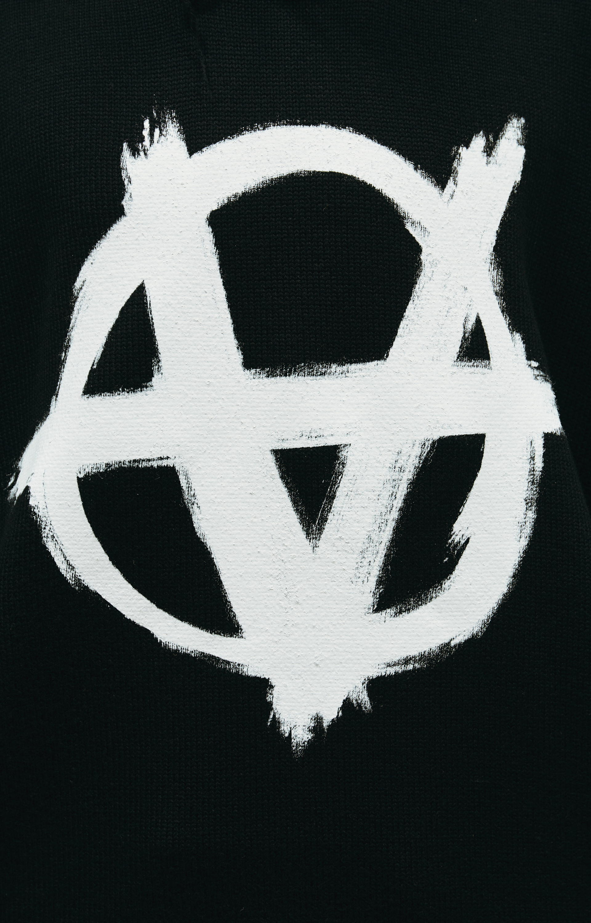 VETEMENTS Destroyed Anarchy sweater