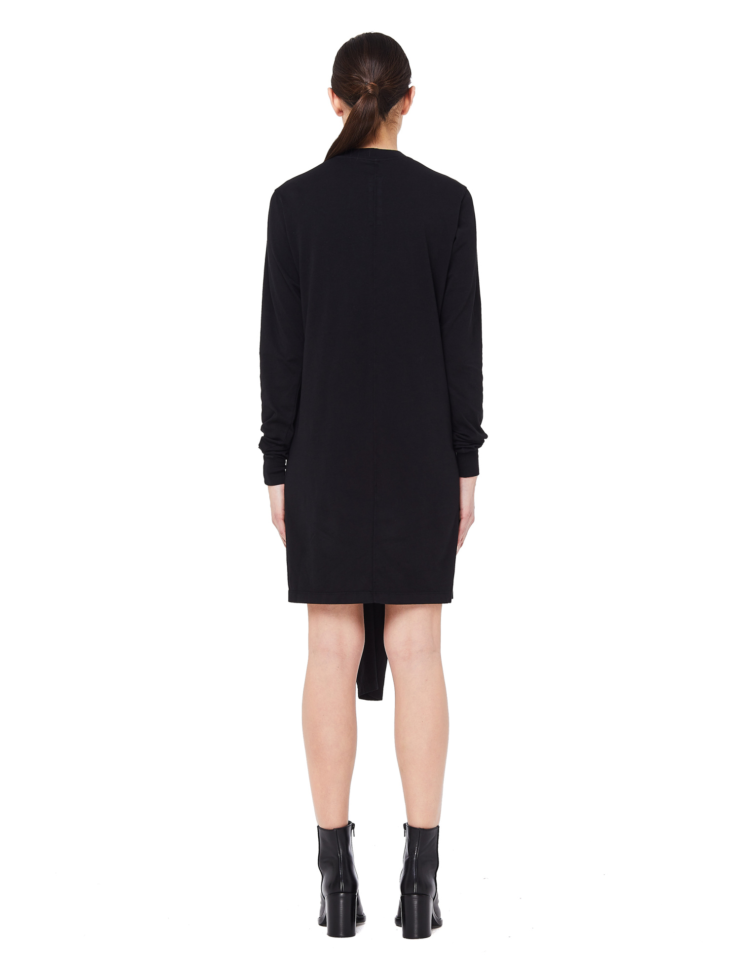 DRKSHDW by Rick Owens Black Asymmetric Dress