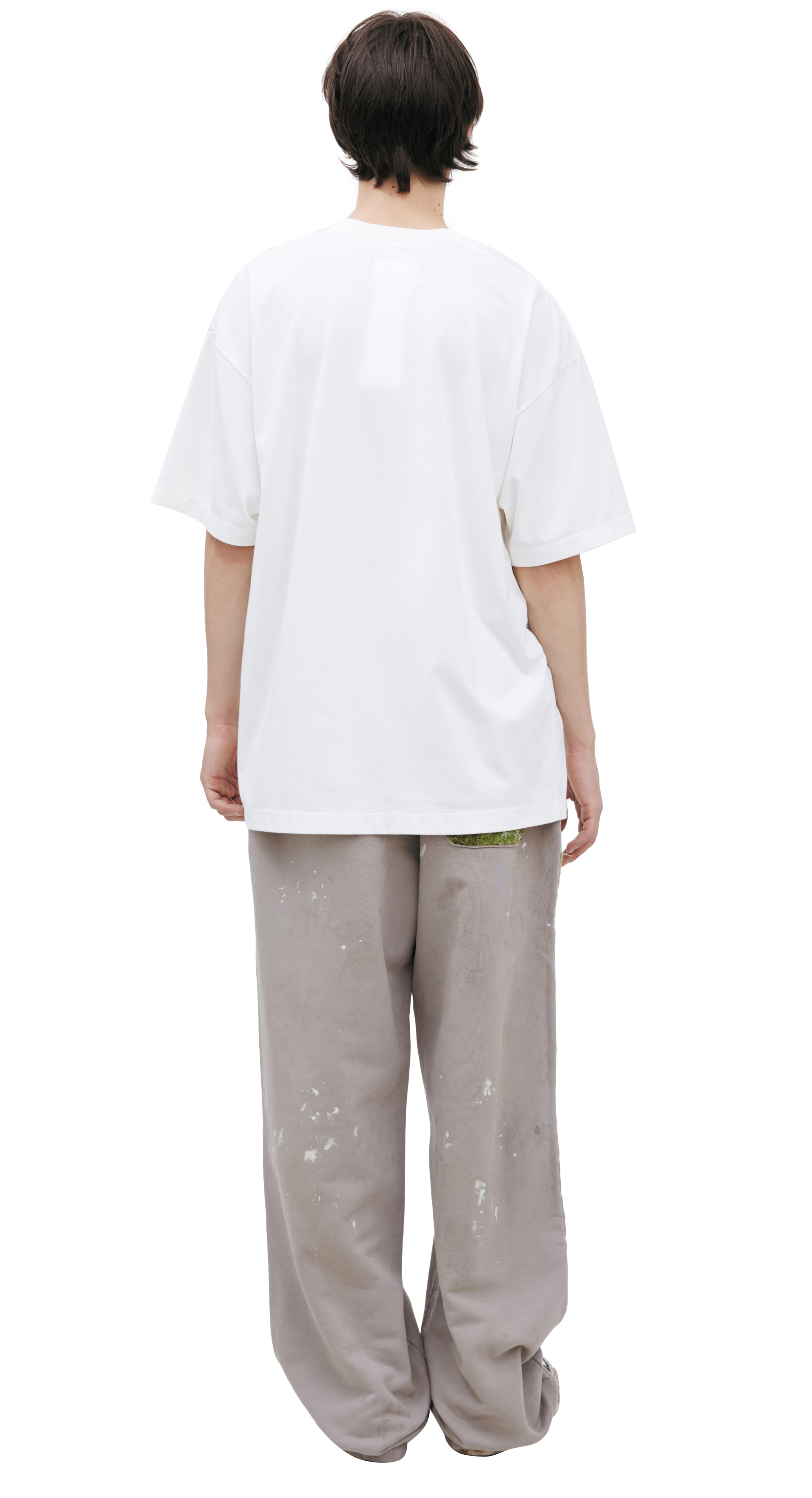 Doublet White T-shirt with a print