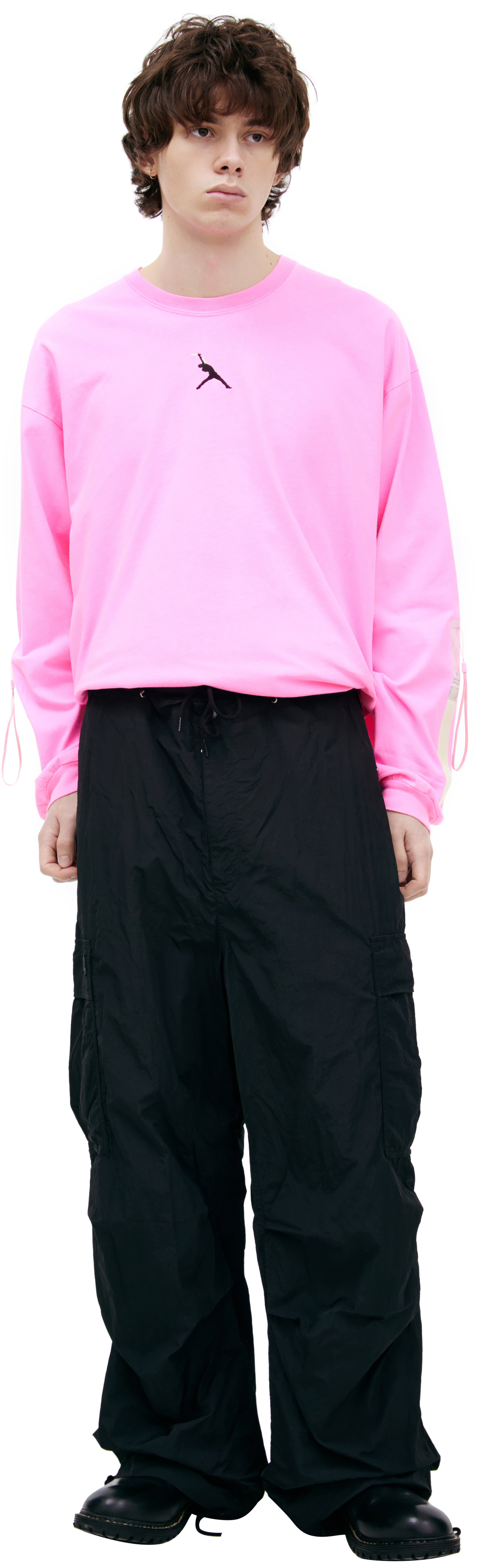 Doublet Black nylon trousers