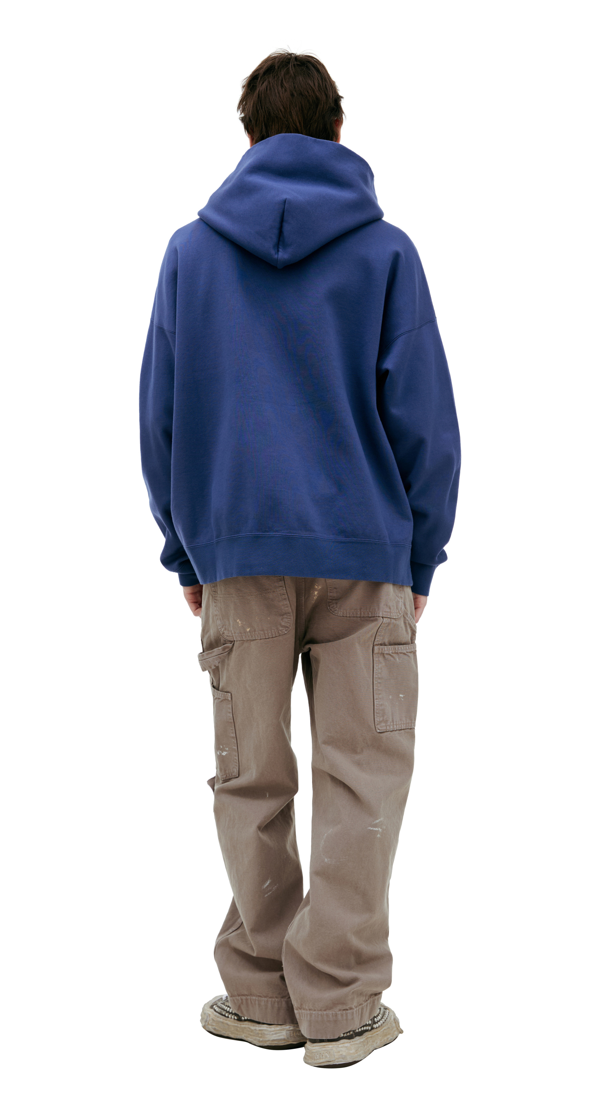 visvim Blue zippered hoodie