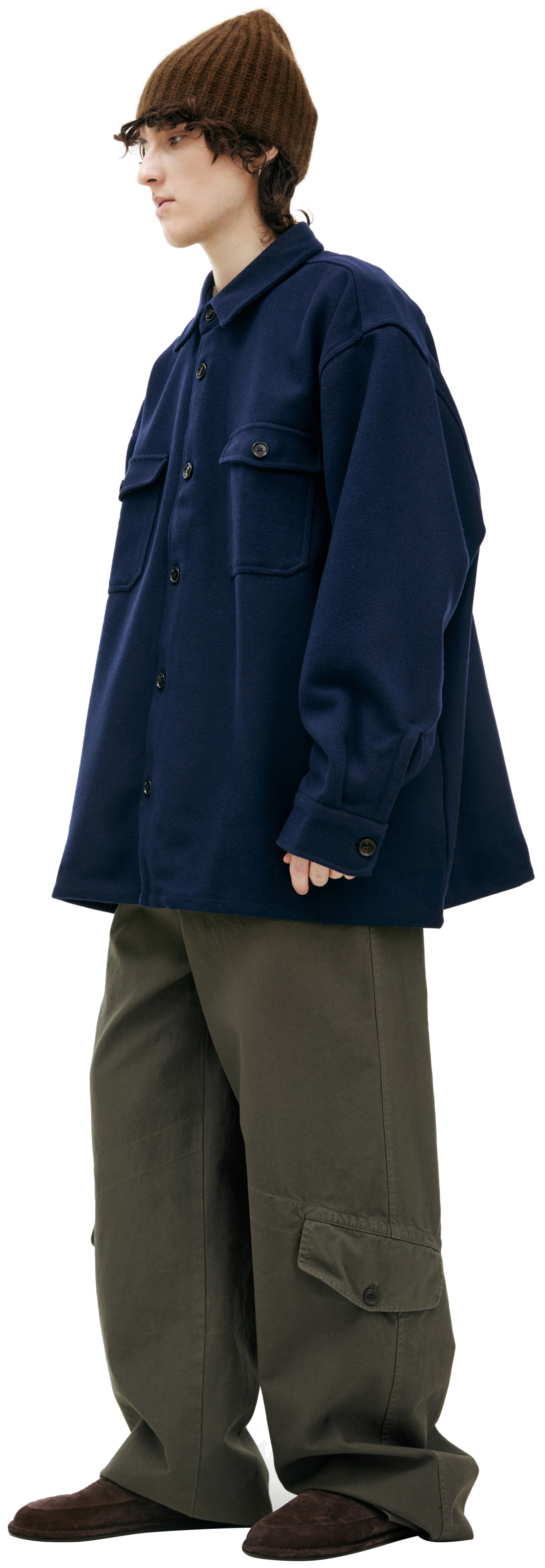 AMI PARIS Shirt with patch pockets