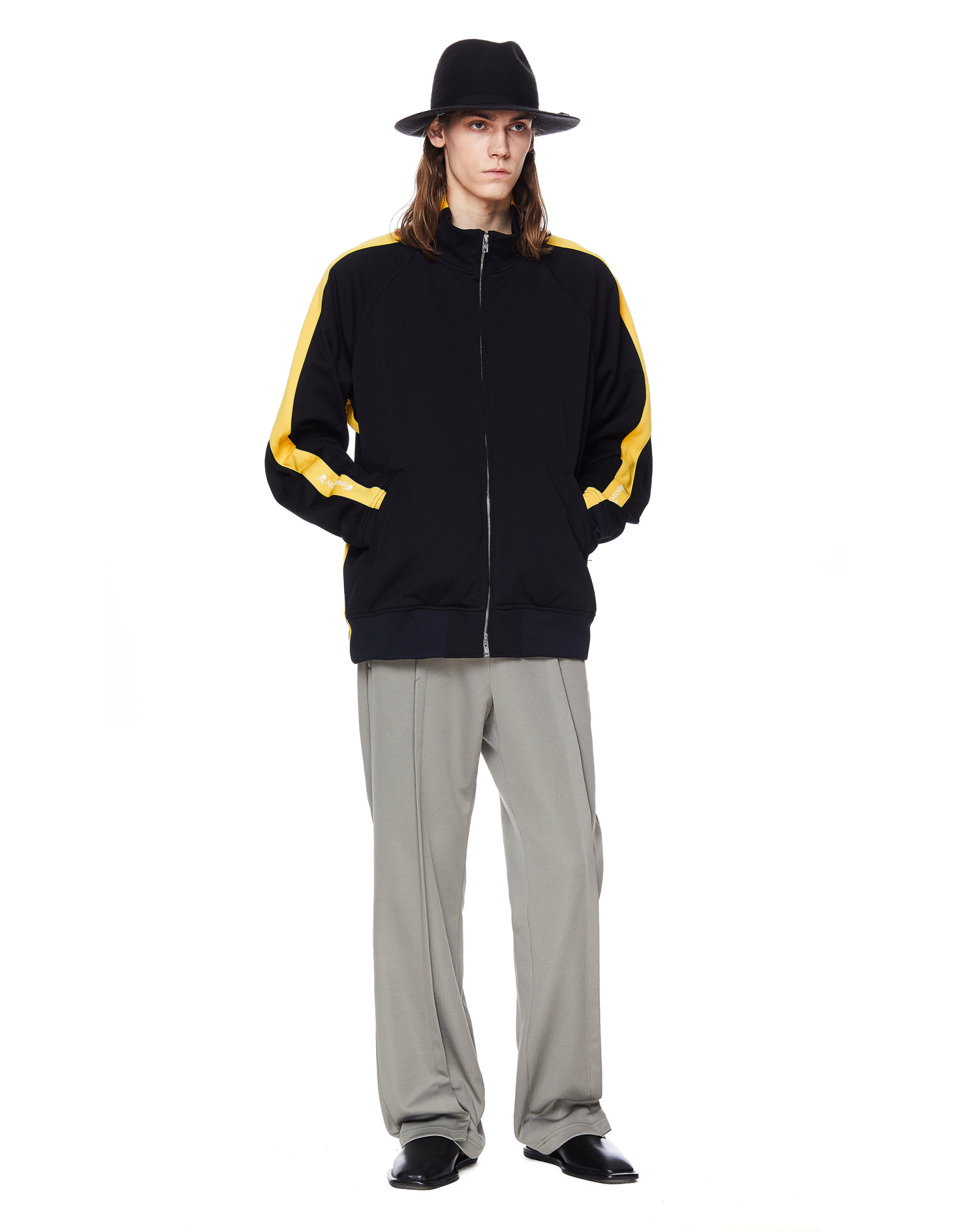 Mastermind WORLD Black & Yellow Track Jacket