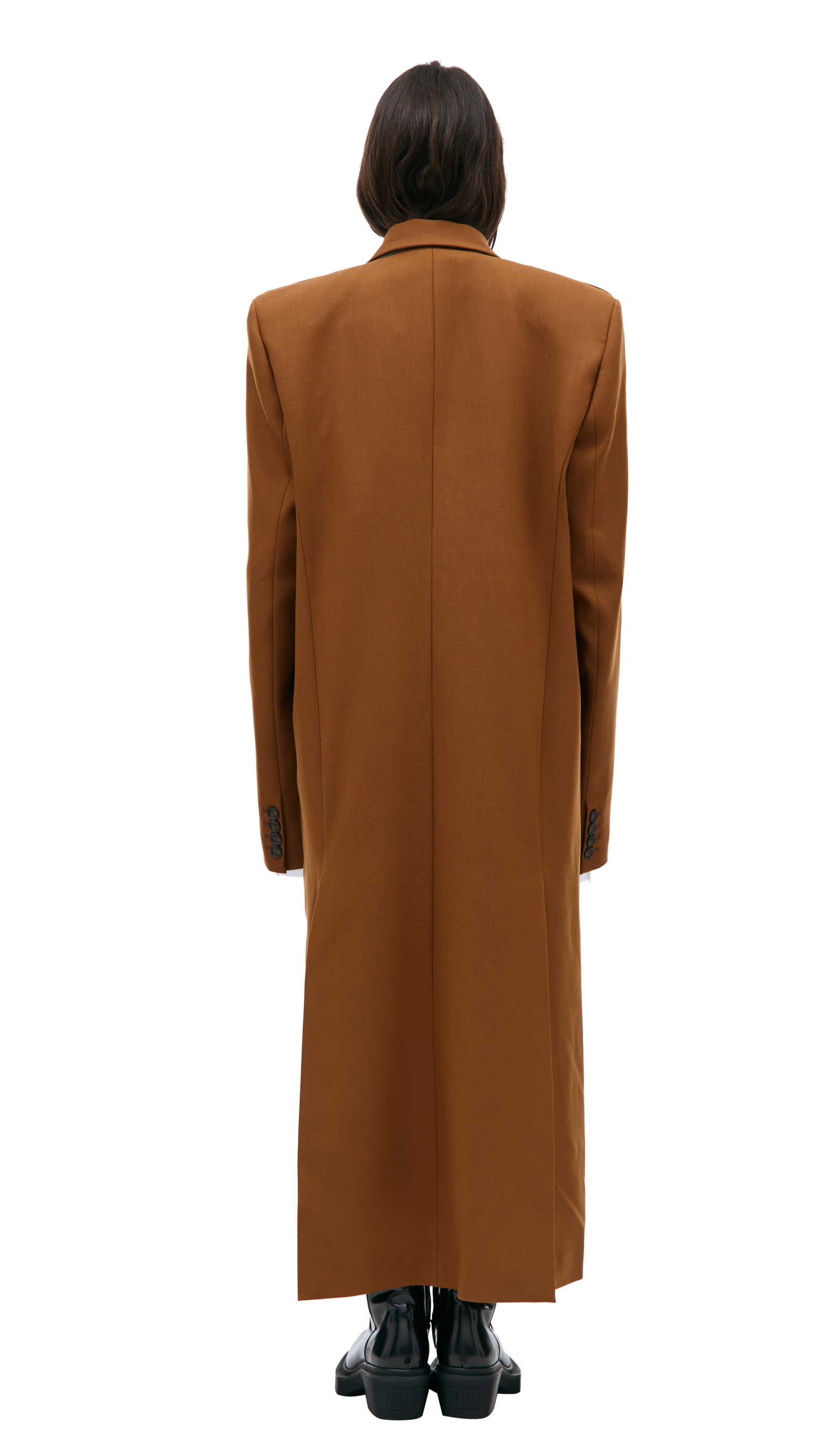 VTMNTS Brown wool coat