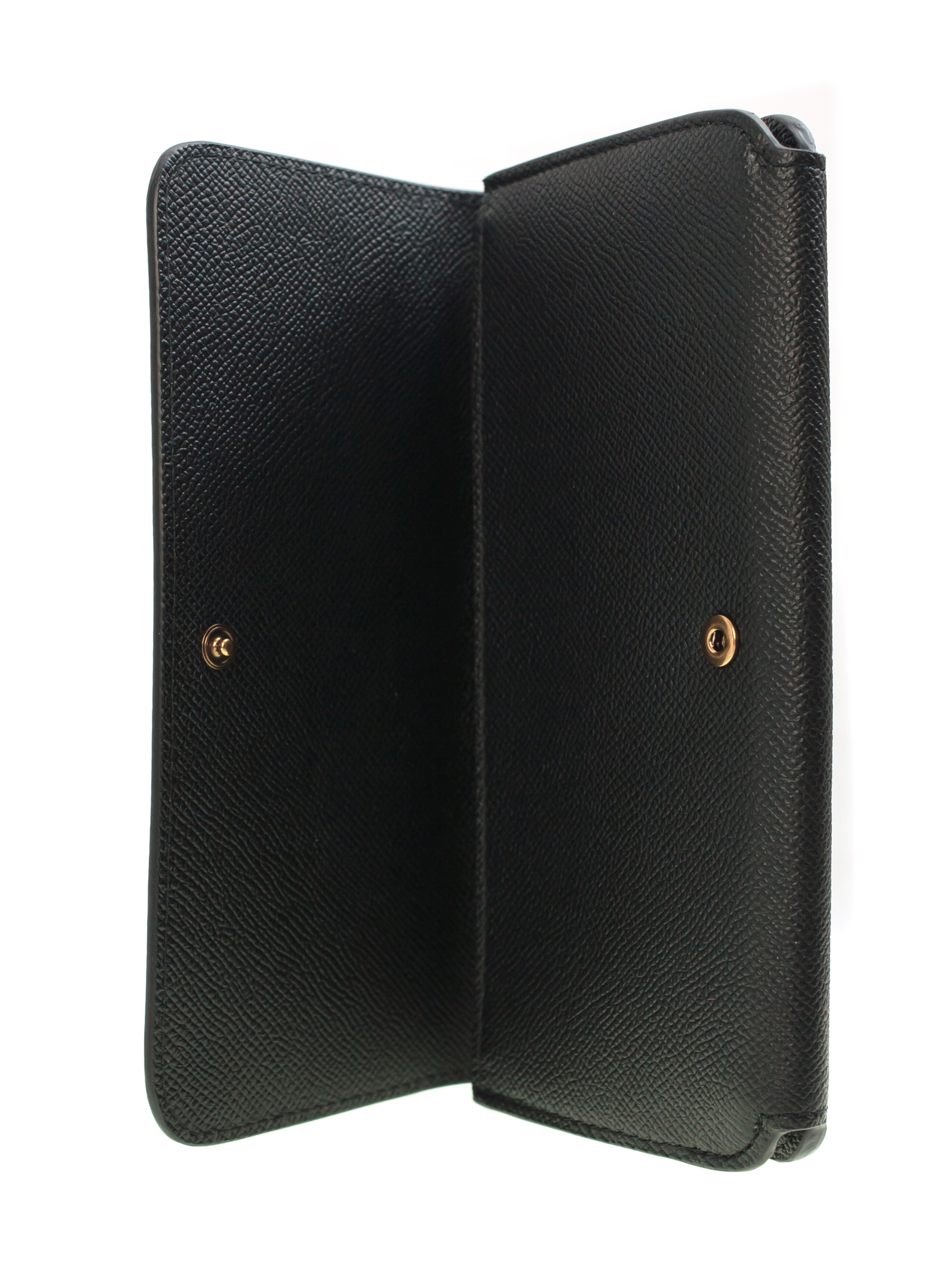 Balenciaga Cash Black Leather Wallet