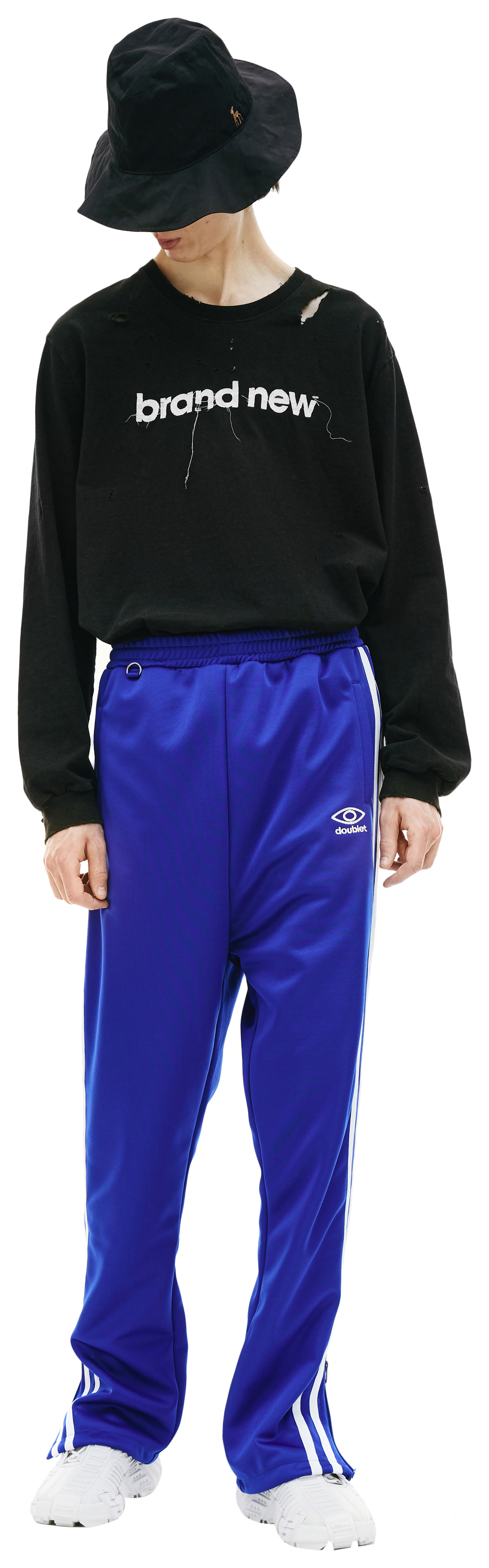 Doublet Blue Invisible Track Pants