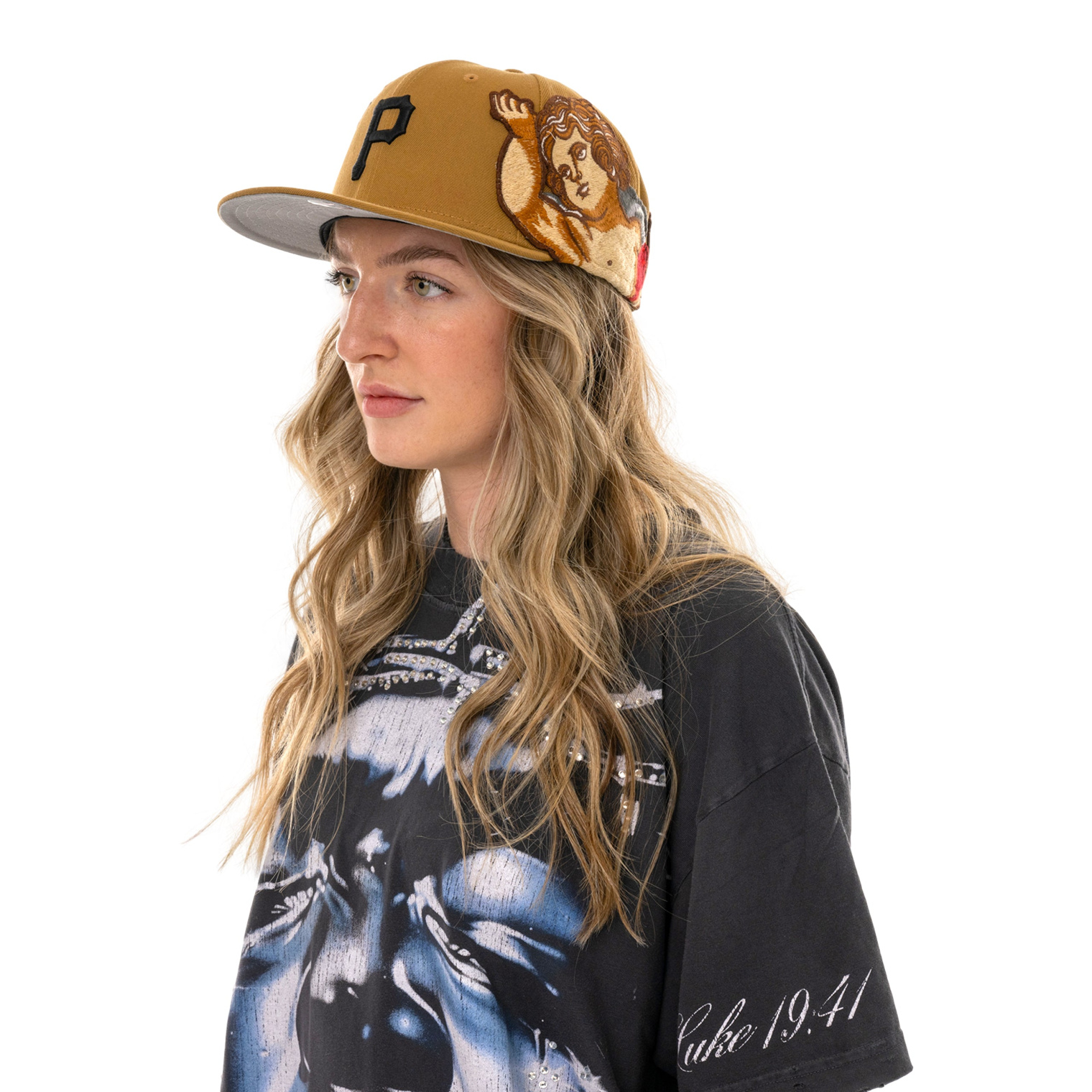 Jon Stan Jon Stan Pirates Angel Fitted Hat
