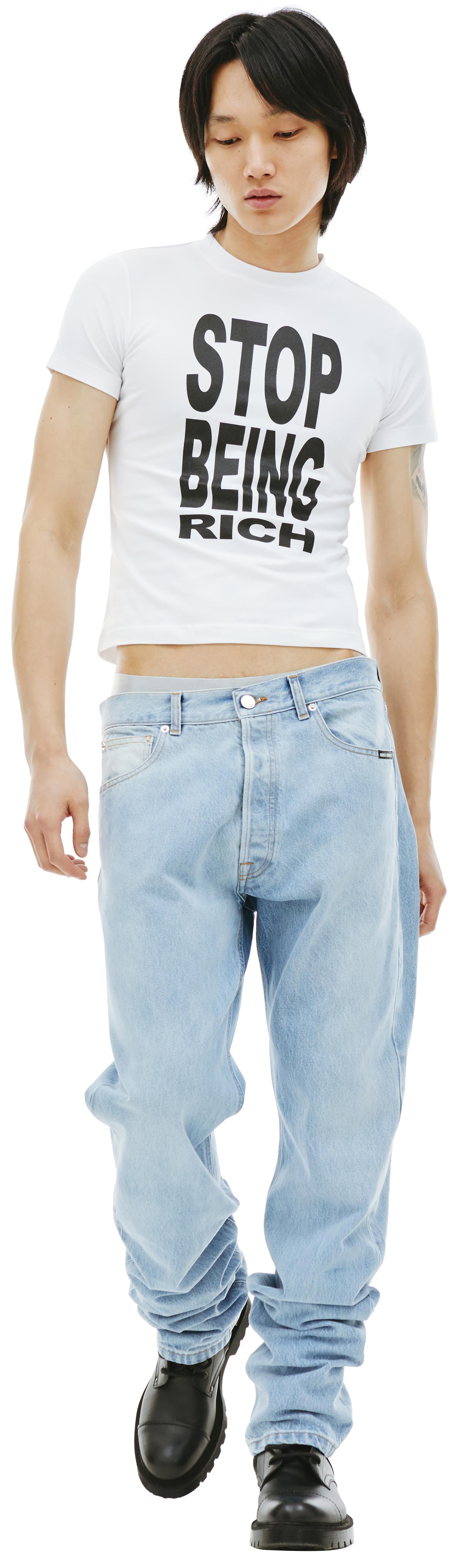 VETEMENTS White printed t-shirt