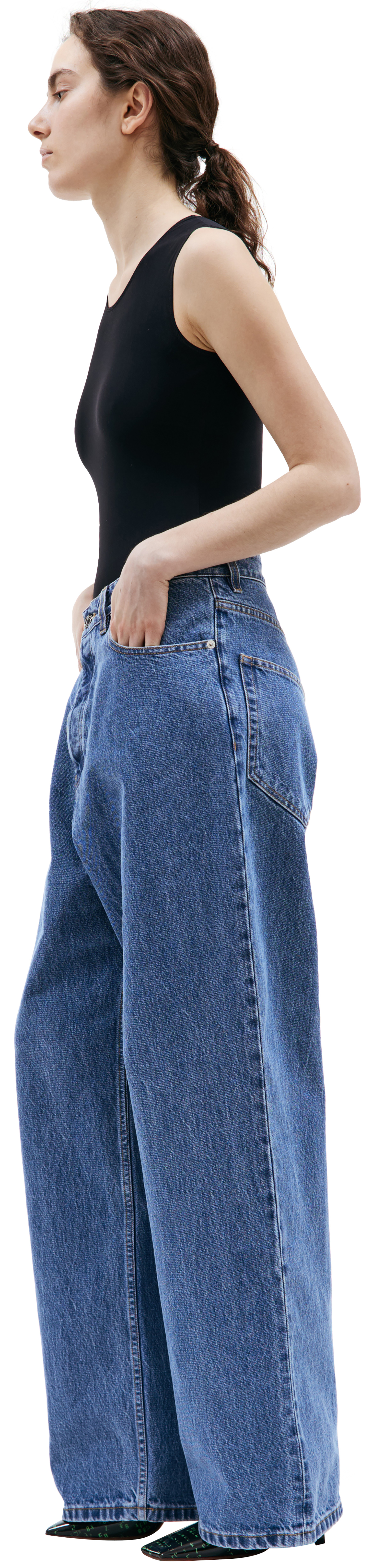 VTMNTS Широкие прямые джинсы