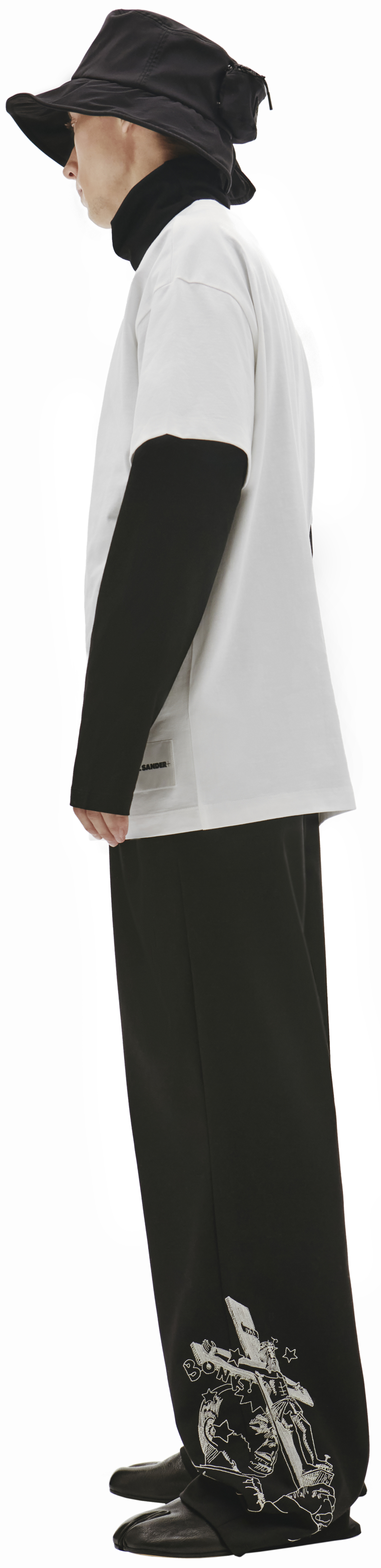 Jil Sander 3-Pack T-Shirt Set in White