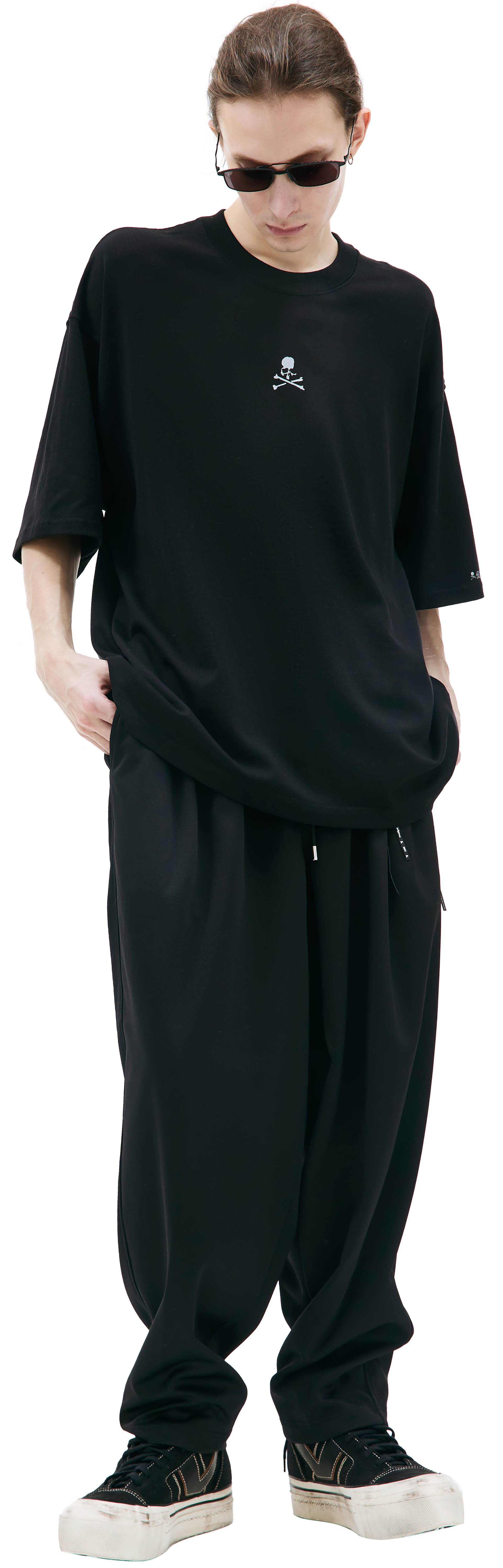 Mastermind WORLD Black logo t-shirt