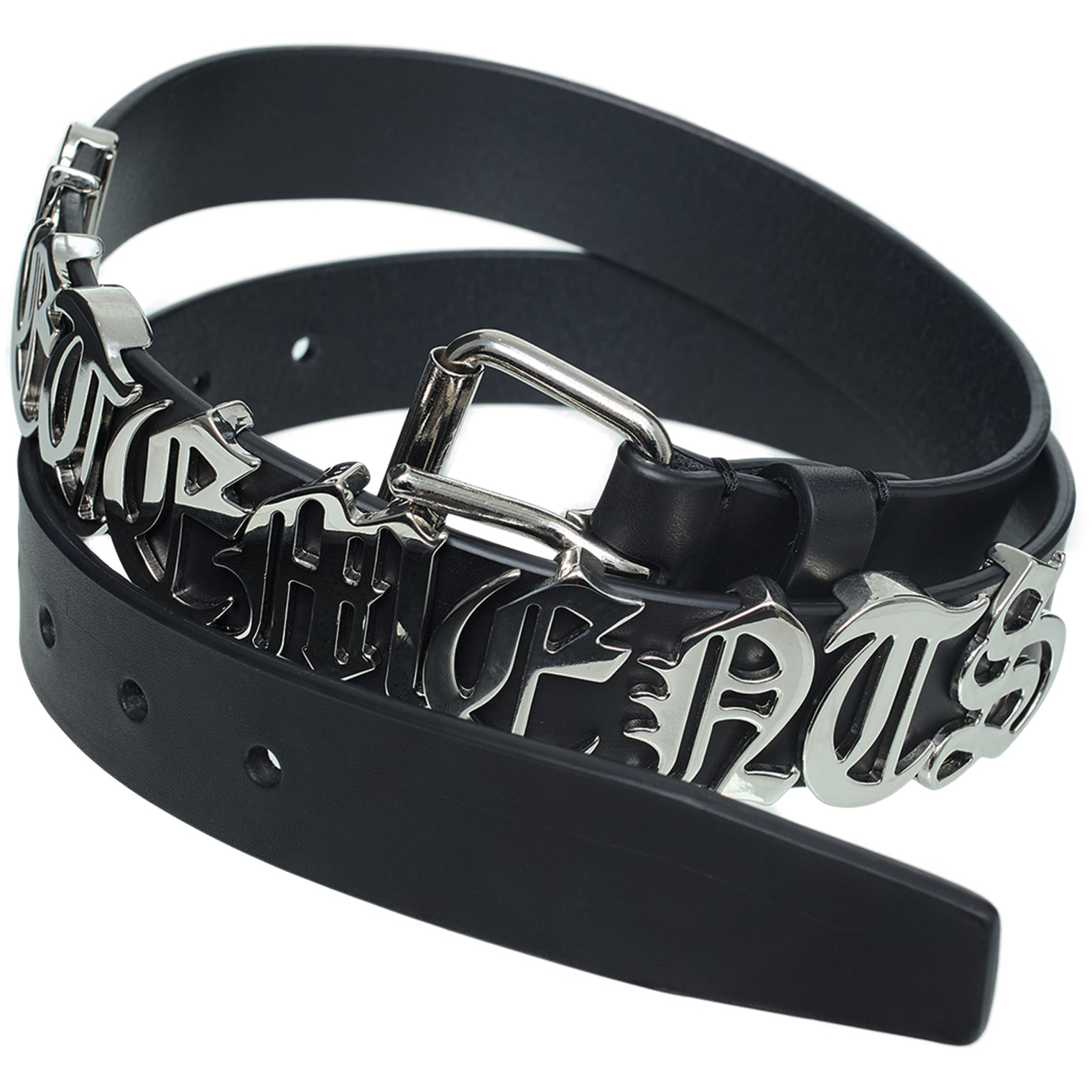 VETEMENTS Gothic logo belt