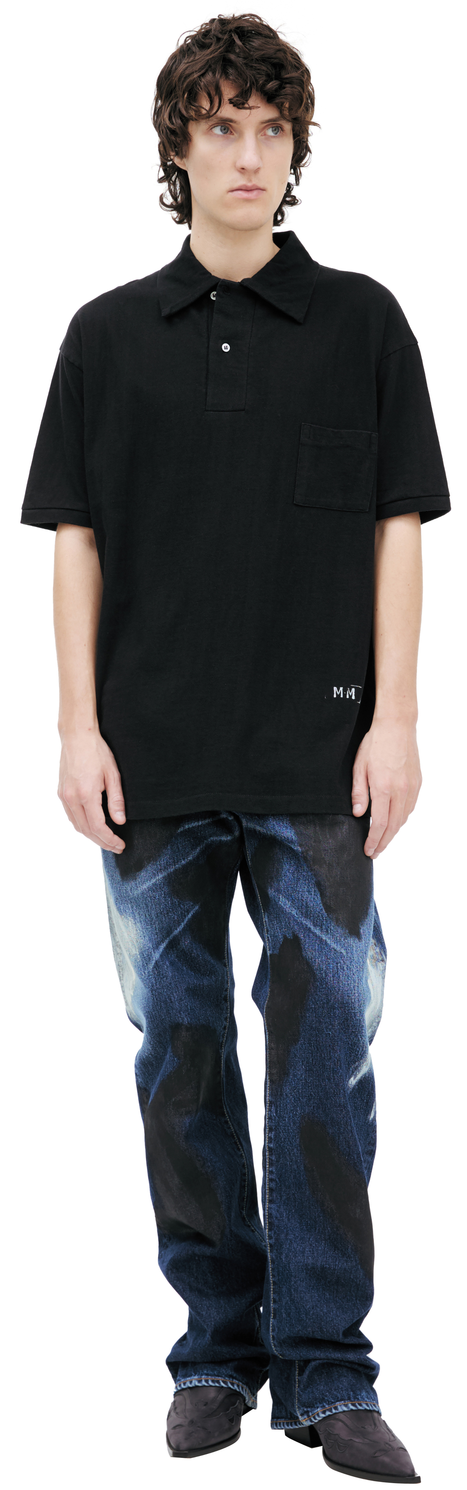 Maison Margiela Polo shirt with patch pocket