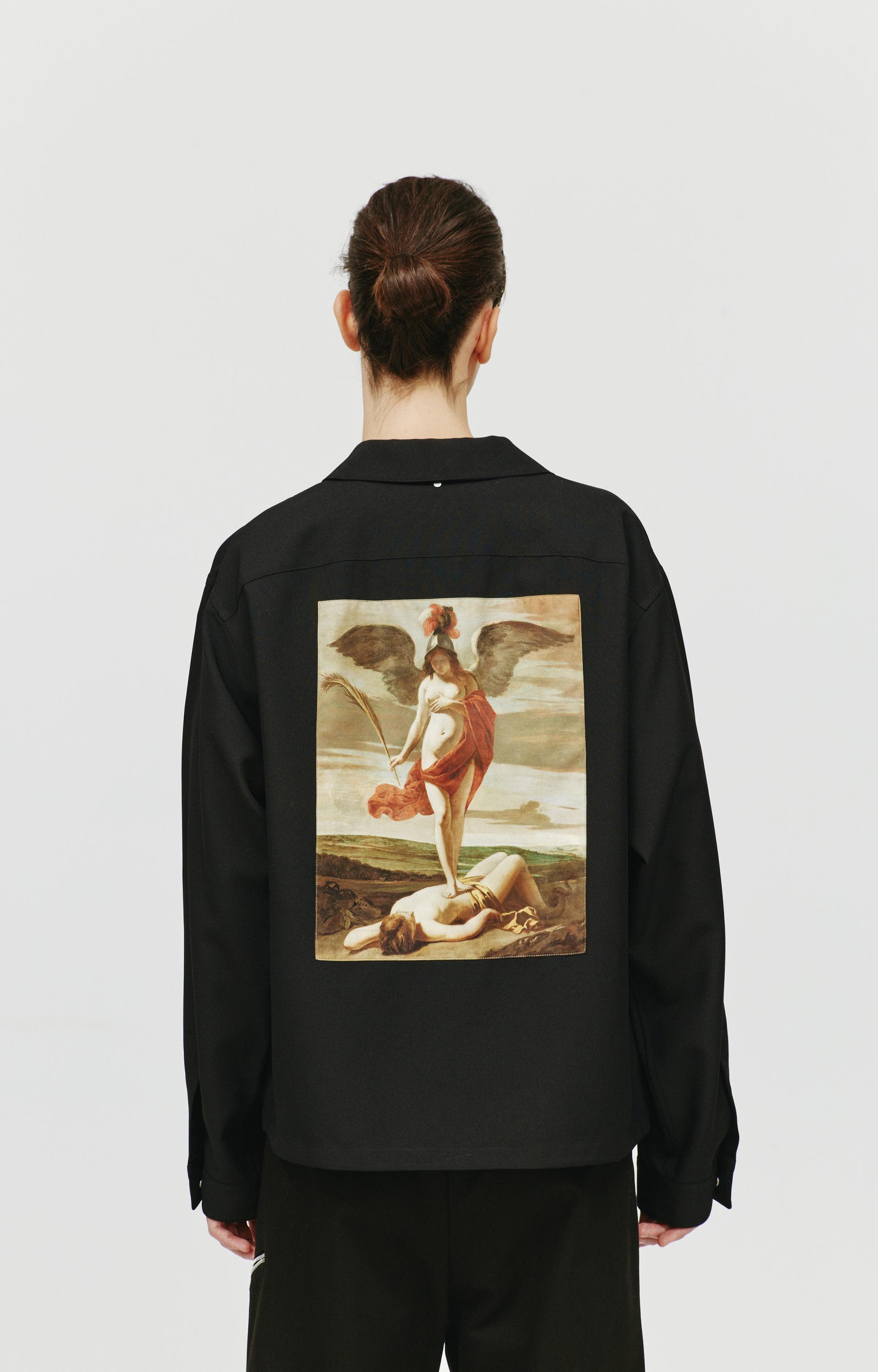 OAMC OAMC x Louvre patch shirt