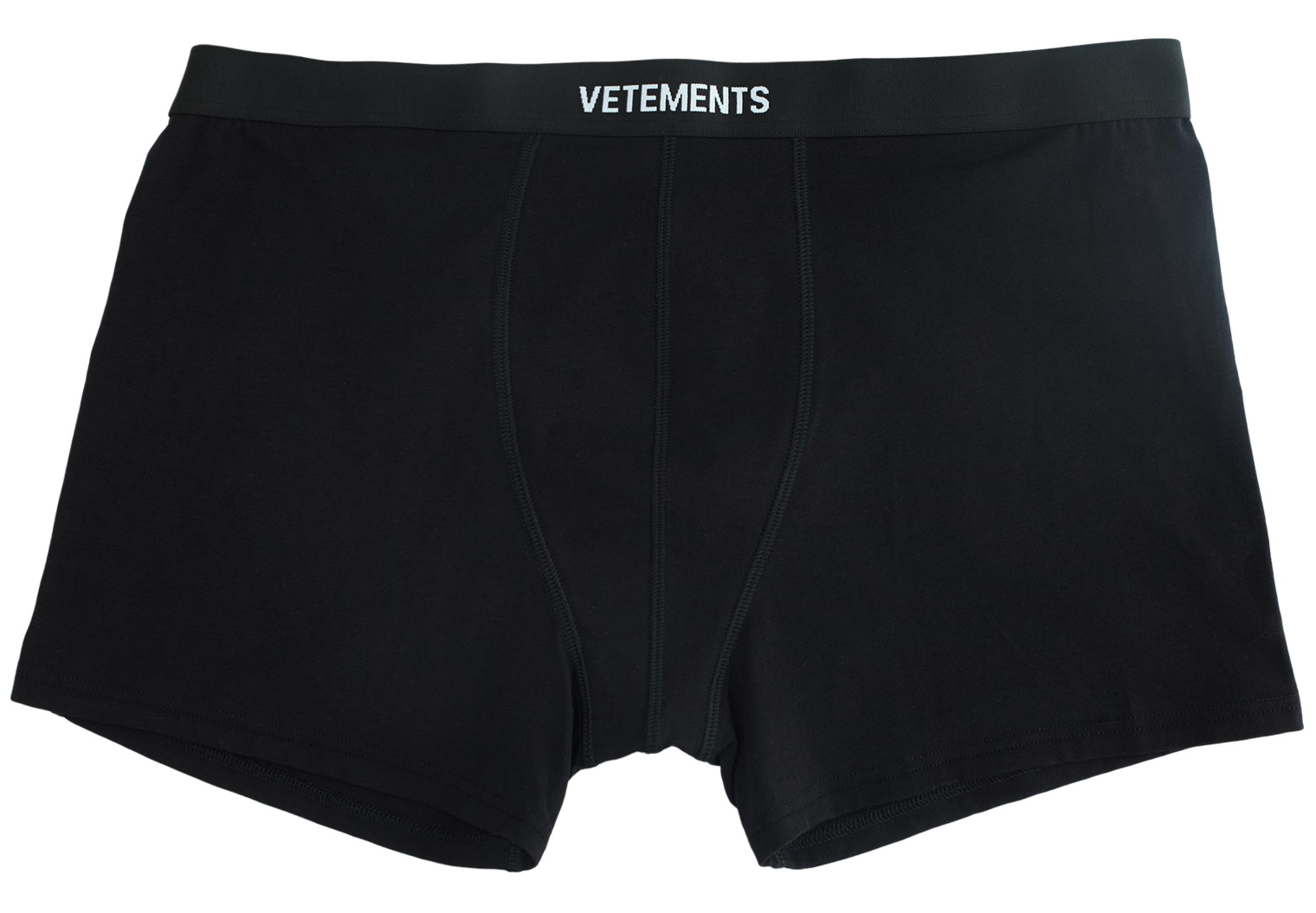 VETEMENTS Black boxer briefs