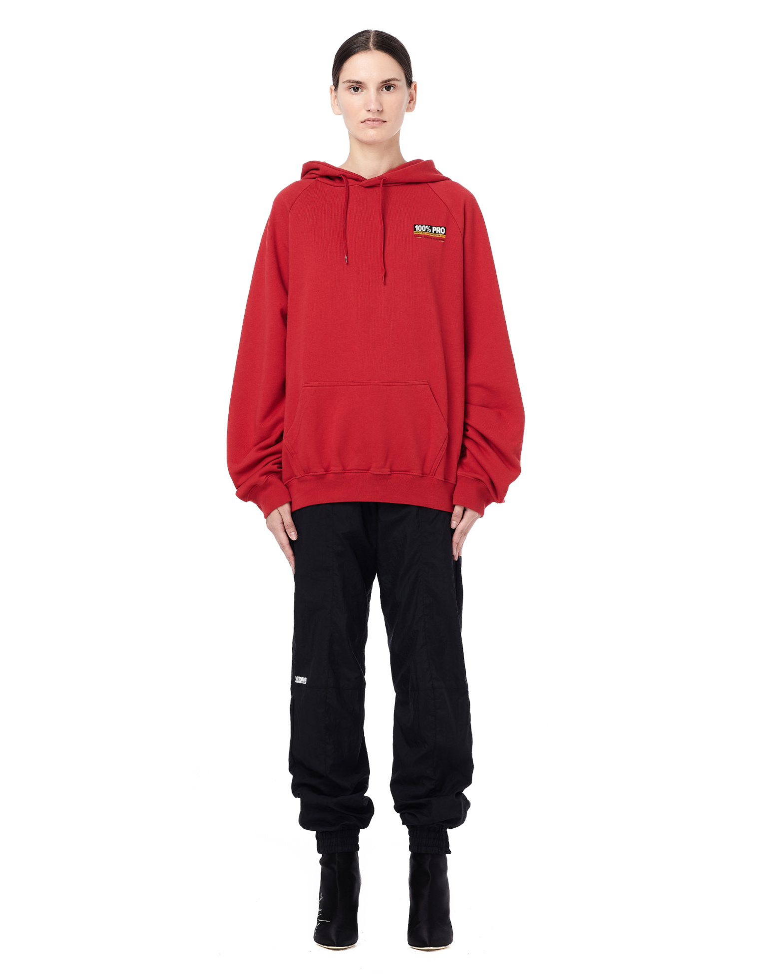 VETEMENTS Худи с принтом 100% Pro