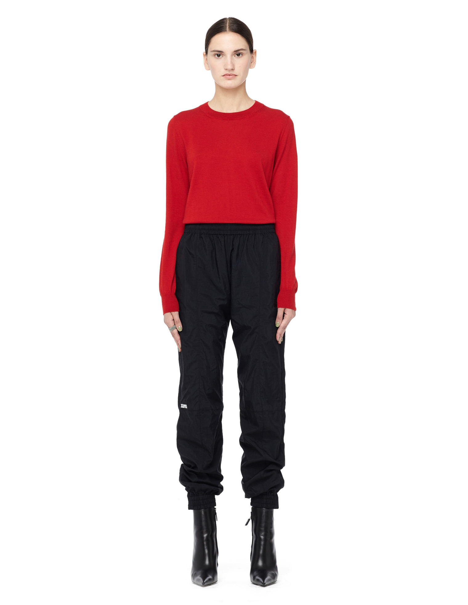 Comme des Garcons CdG Алый кашемировый джемпер