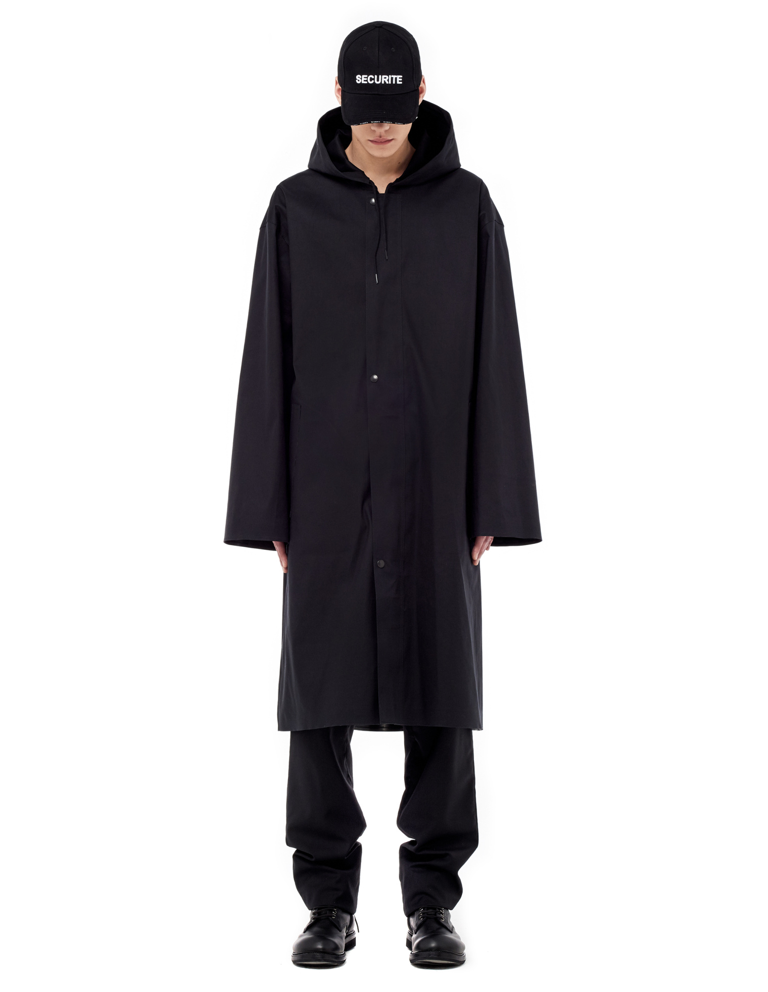 VETEMENTS Mackintosh hooded raincoat